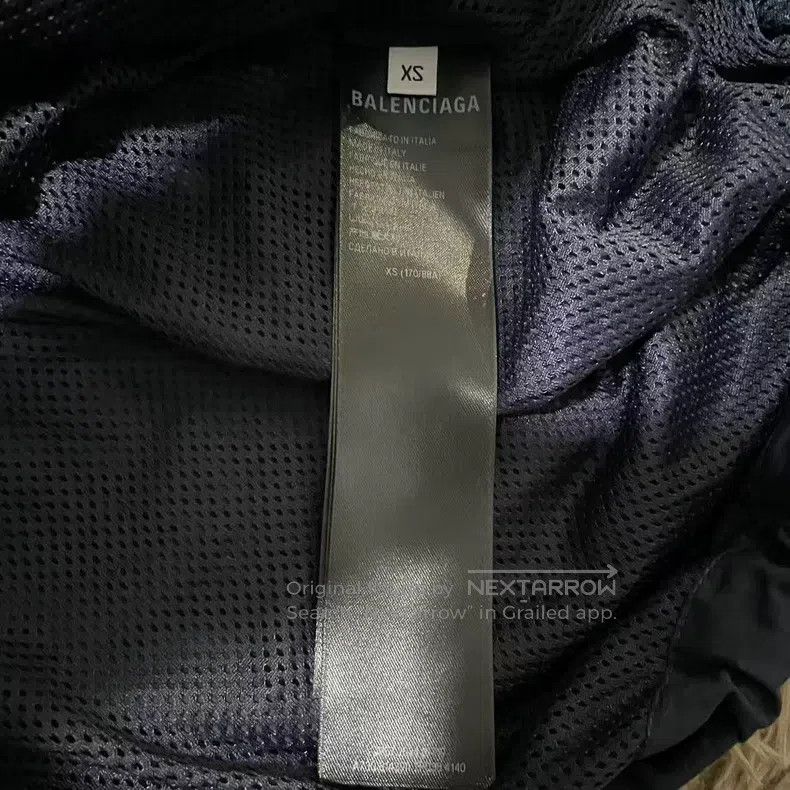 Balenciaga Balenciaga Splatter Distressed Hooded Sports Jacket with Z Size US XS / EU 42 / 0 - 6 Thumbnail