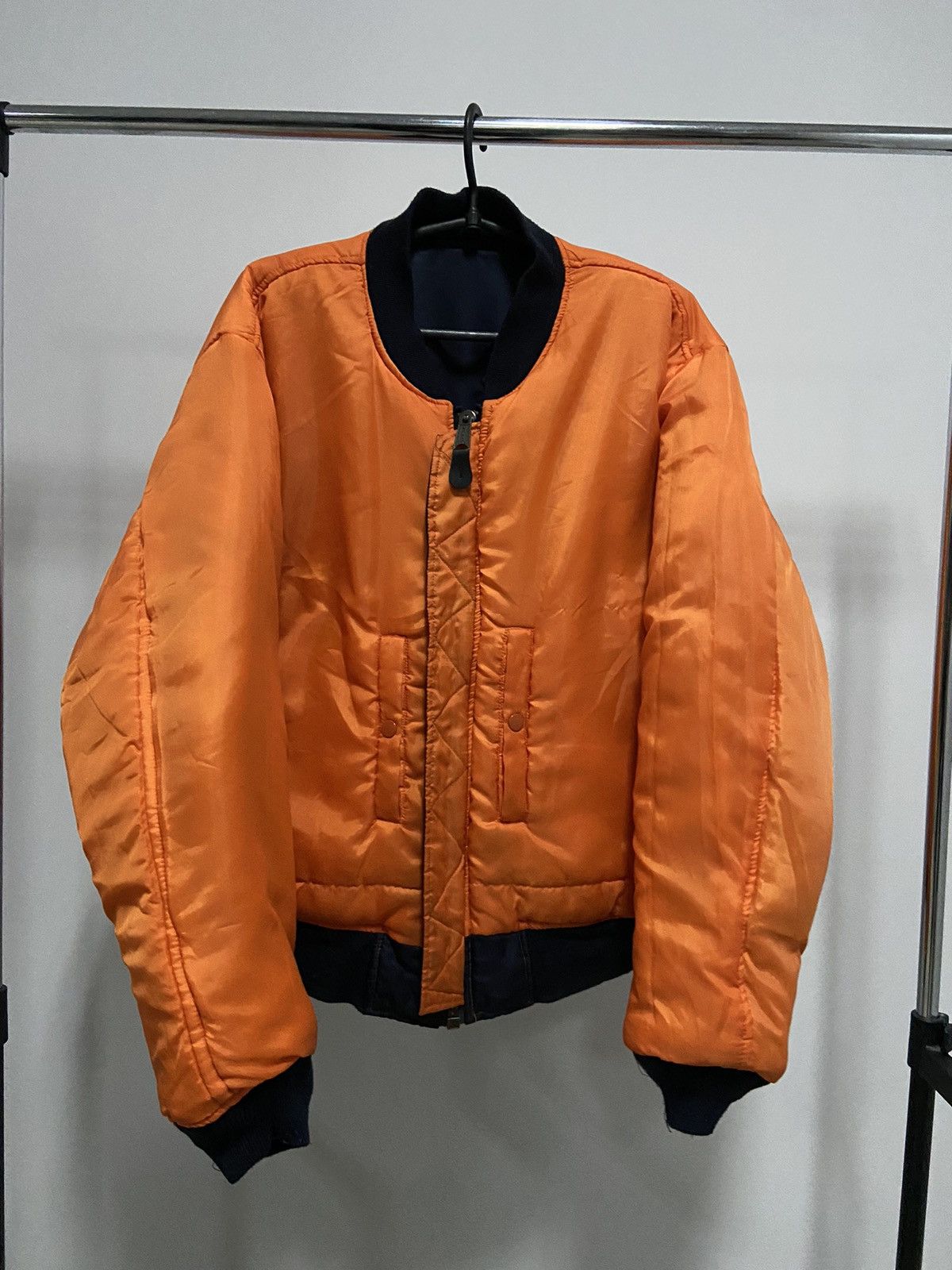 Vintage JACKET FLYER'S INTERMEDIATE MA-1 SPECIAL FORCE REVERSIBLE Size US L / EU 52-54 / 3 - 2 Thumbnail
