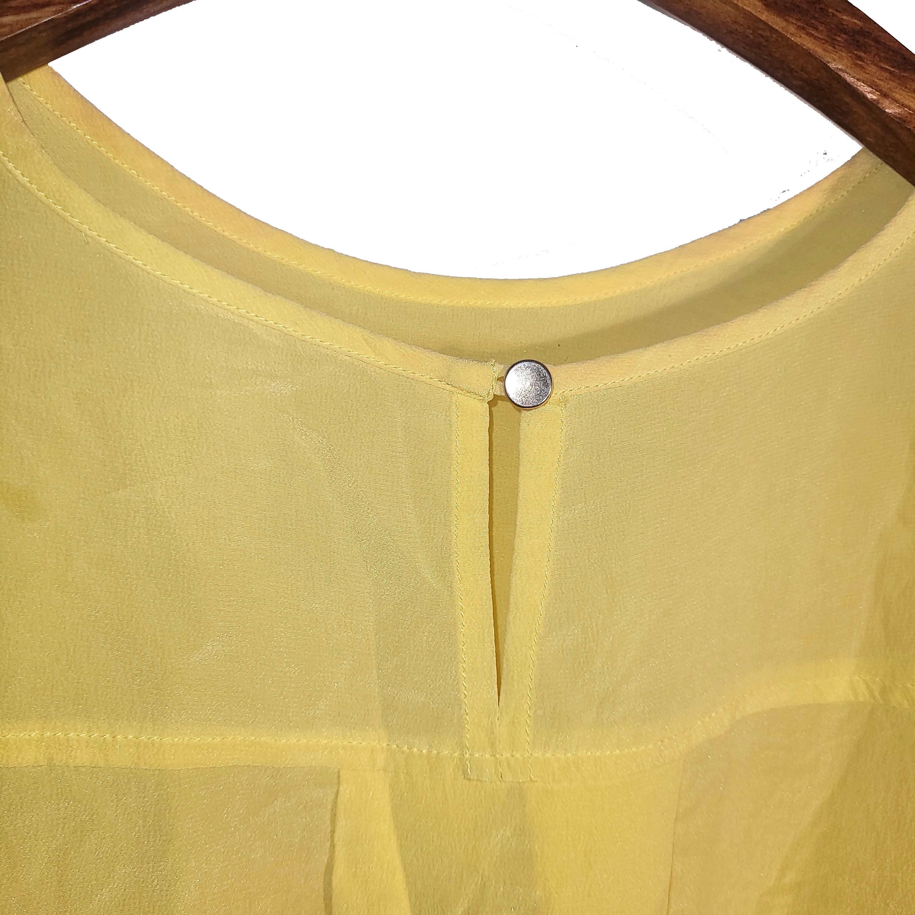 Other Women's 100% Silk Size M Short Sleeve Top T-Shirt SAL818 Size M / US 6-8 / IT 42-44 - 2 Thumbnail