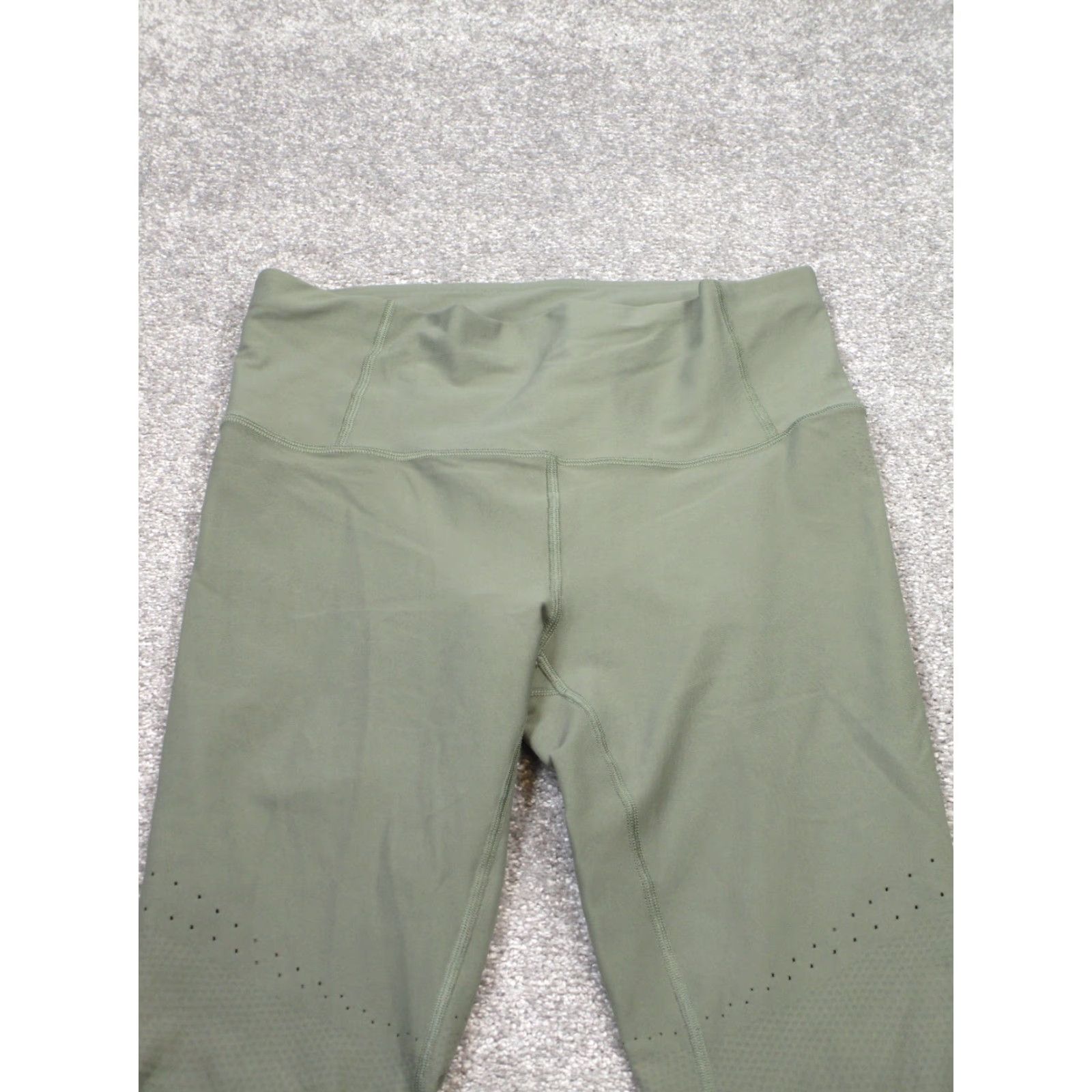 Lululemon VINTAGE Lululemon Leggings Womens 10 Green Running Pilling Size 32" / US 10 / IT 46 - 3 Thumbnail