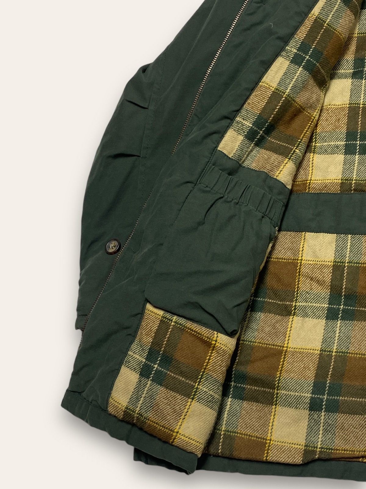 Baracuta Vintage BARACUTA Green Warm Winter Checkered Parka Jacket Size US XL / EU 56 / 4 - 10 Thumbnail