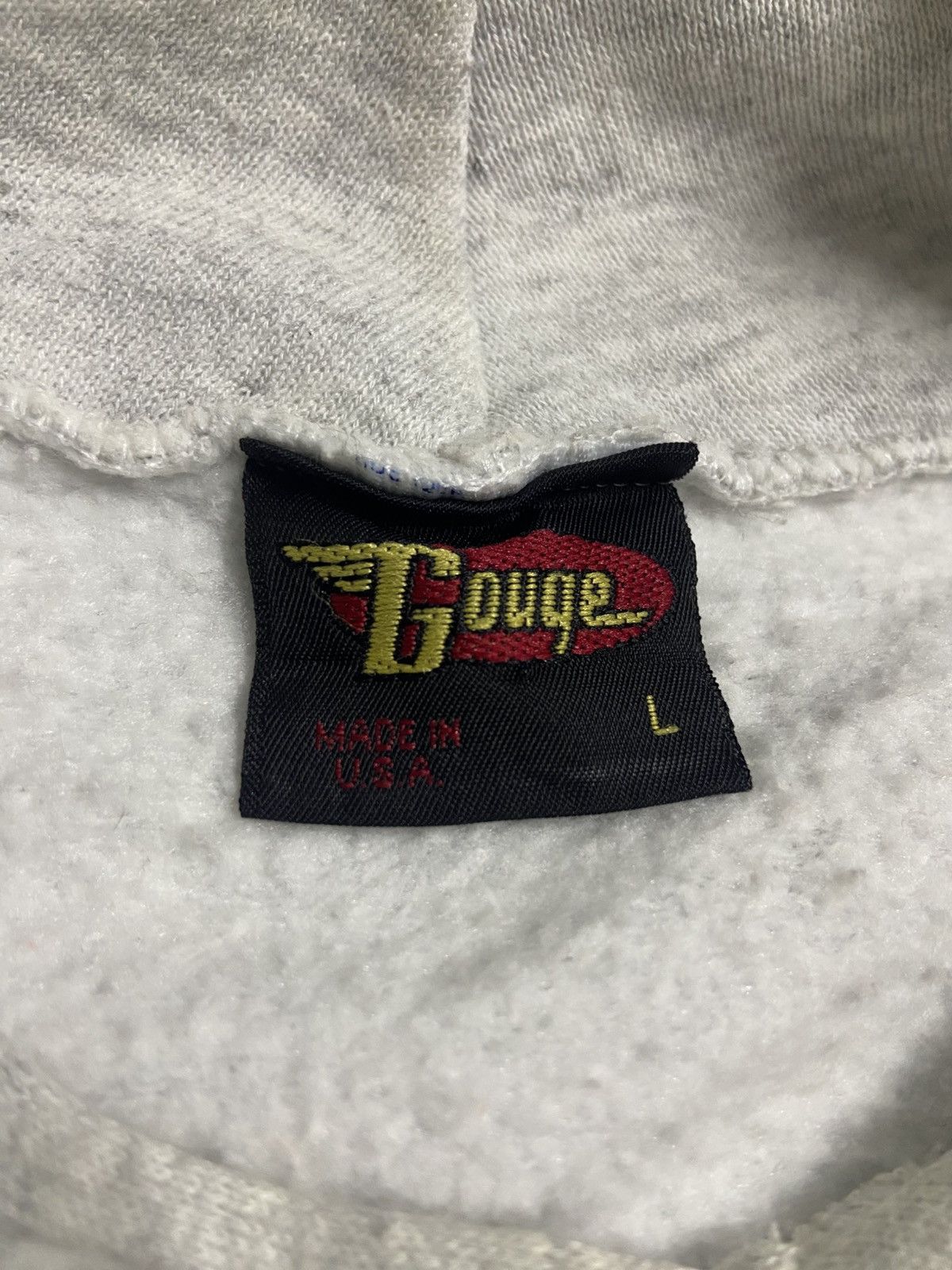 Vintage Vintage GOUGE Skateboard Hoodie Made in USA Size US L / EU 52-54 / 3 - 6 Thumbnail