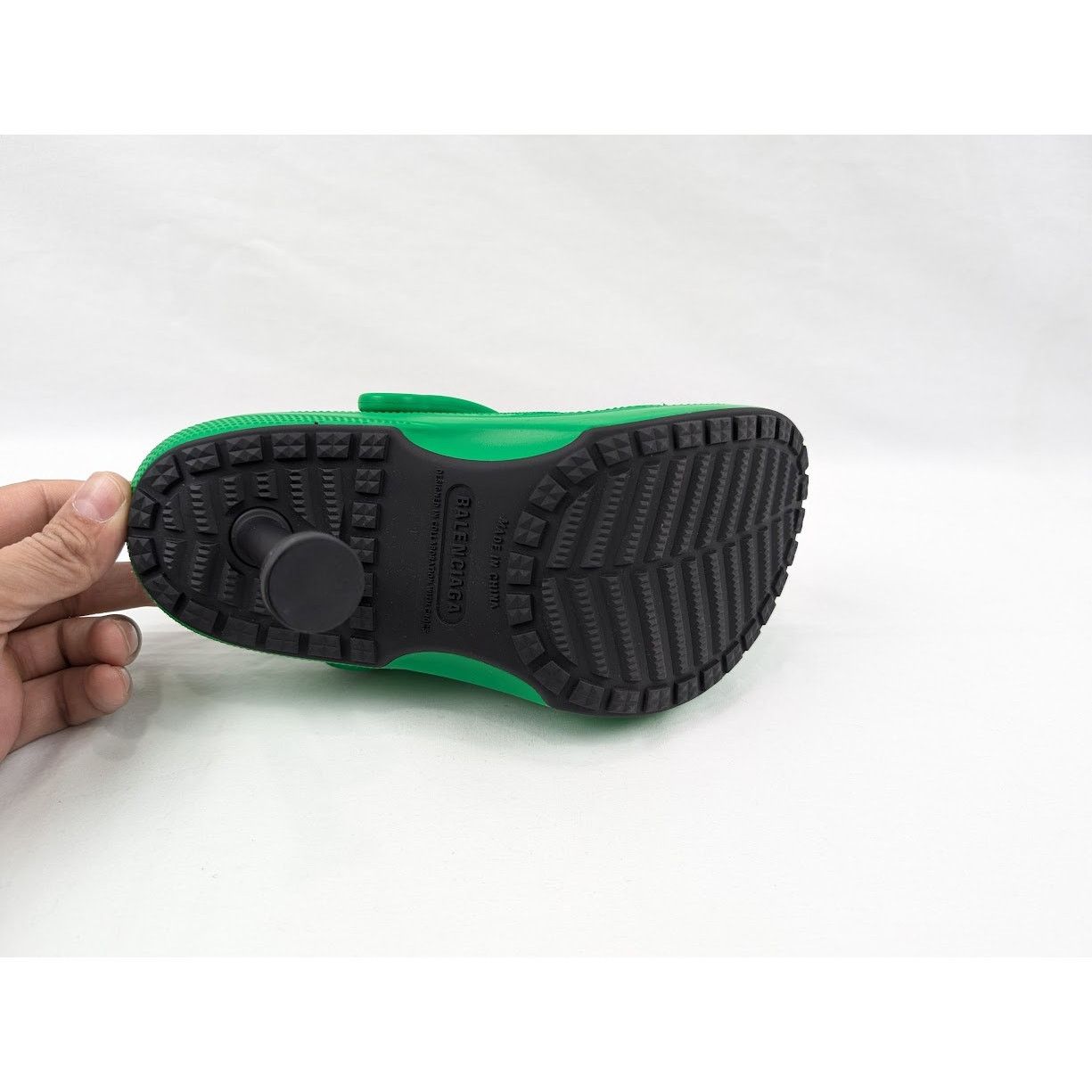 Balenciaga o1rshd1 Q:2 / Rubber Crocs Madame in Grass Green Size US 8 / IT 38 - 10 Thumbnail