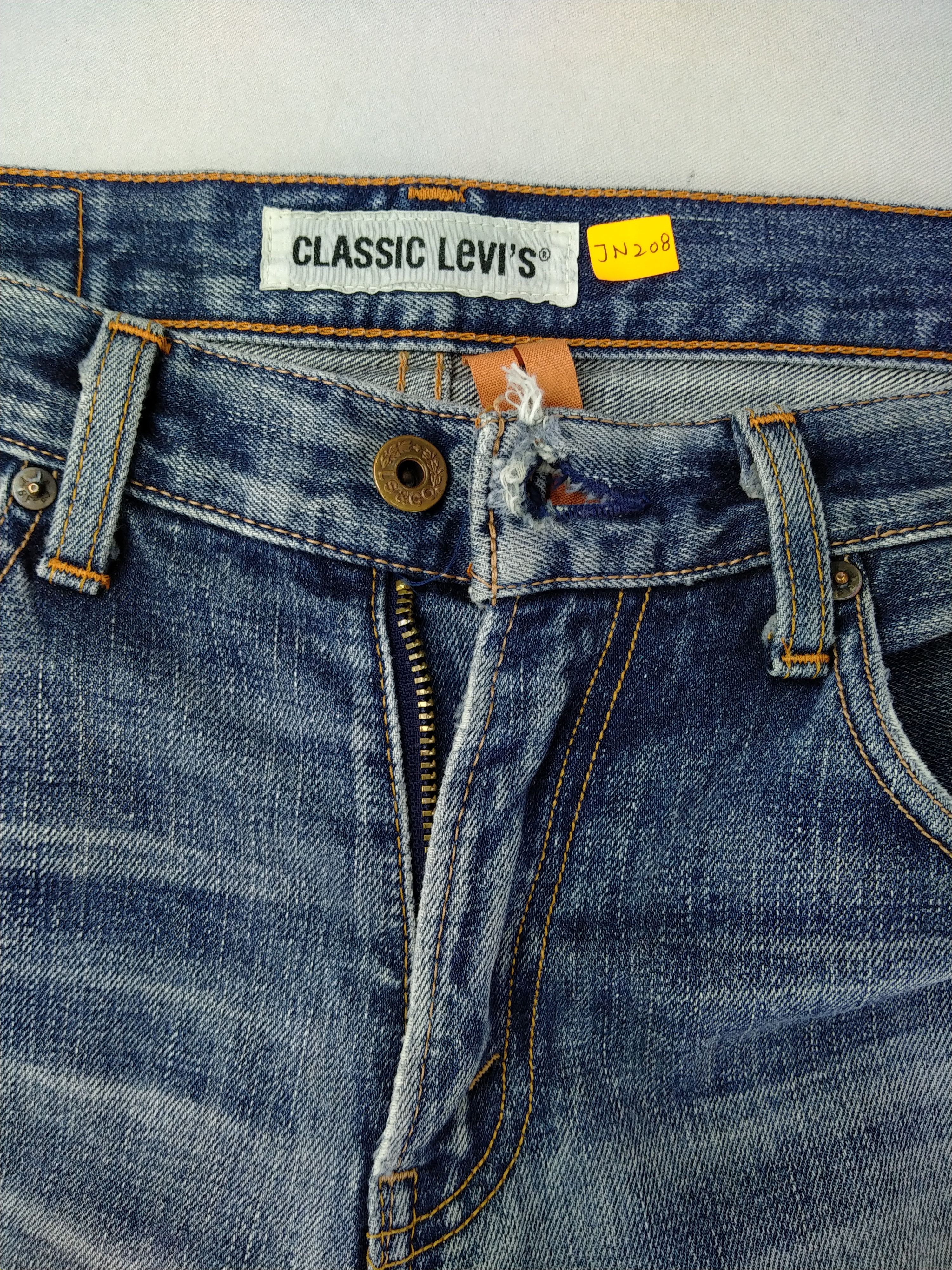 Levi's Blue Vintage Levi's 504 Distressed Denim 32x34 -JN208 Size US 32 / EU 48 - 7 Thumbnail