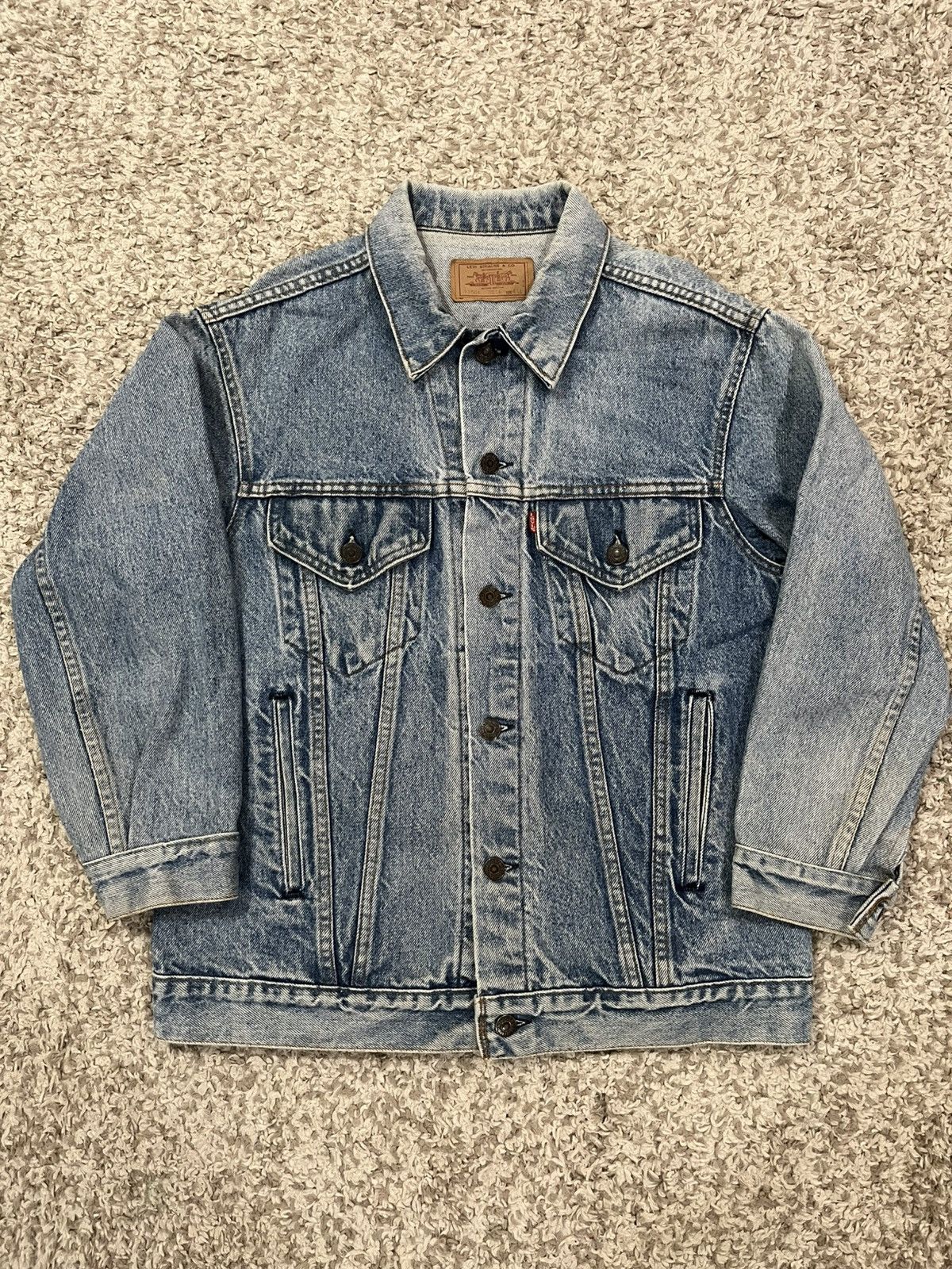 Levi's SALE‼️🔥LEVI’S 71506 USA TRUCKER 90s #527 Size US L / EU 52-54 / 3 - 1 Thumbnail
