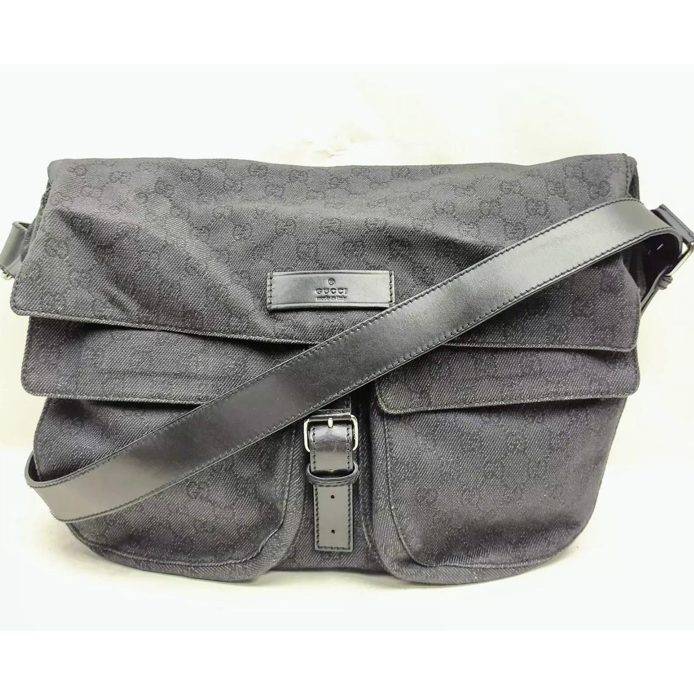 ショルダーバッグ GUCCIBlack GG Imprime Coated Canvas Me Gucci Gucci Black GG Imprime Coated Canvas Messenger Bag | Grailed
