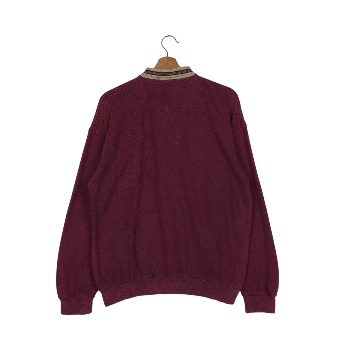 Japanese Brand Vintage College Collar Sweatshirt Unknown Brand IsseyMiyake Size US M / EU 48-50 / 2 - 10 Thumbnail