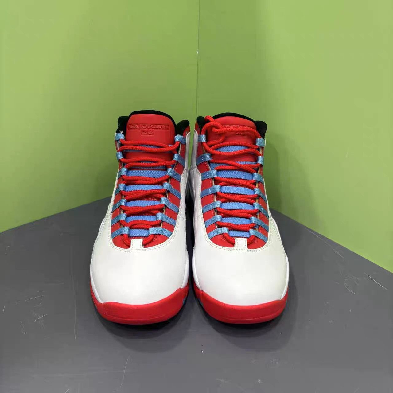 Jordan Brand Air Jordan 10 Chicago White Orange K15 Size US 11.5 / EU 44-45 - 2 Thumbnail