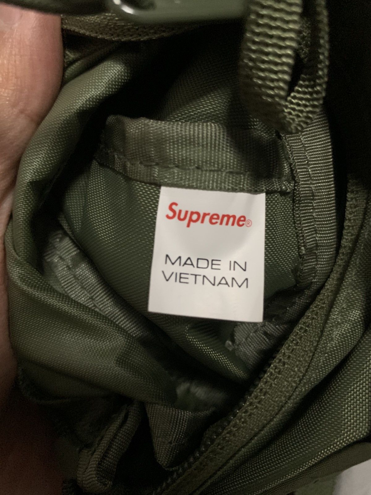 Supreme Supreme Neck Pouch Olive Size ONE SIZE - 6 Thumbnail