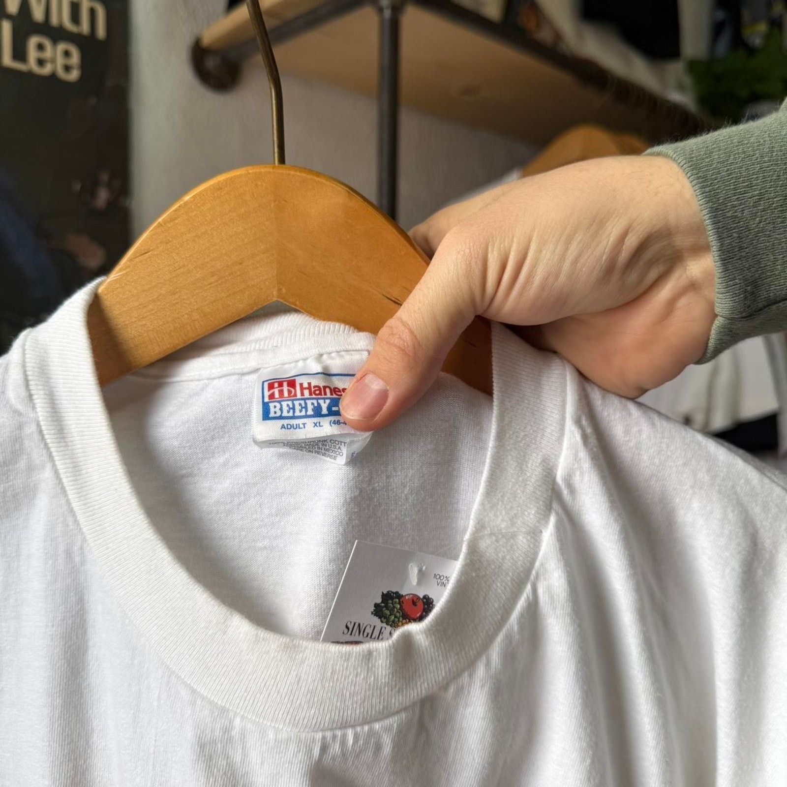 Hanes × Vintage Vintage 90s Garth Brooks Country Music Band T-Shirt Size US XL / EU 56 / 4 - 3 Thumbnail