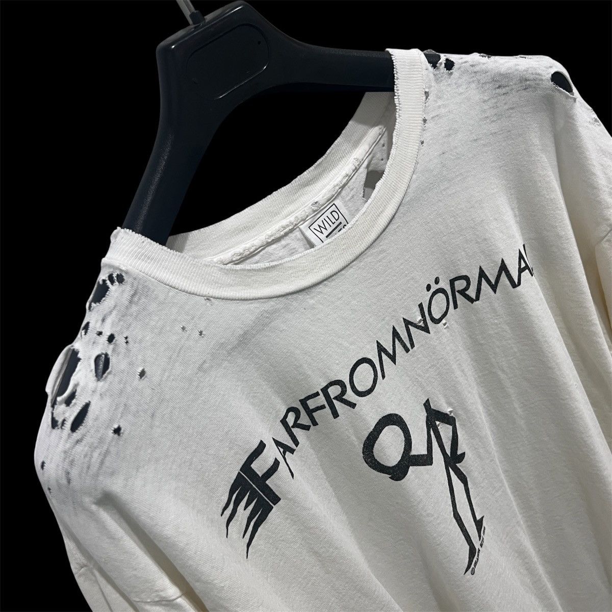 Vintage Vintage 90s FarFromNormal Distressed Thrashed Faded Graphic Size US XL / EU 56 / 4 - 7 Thumbnail