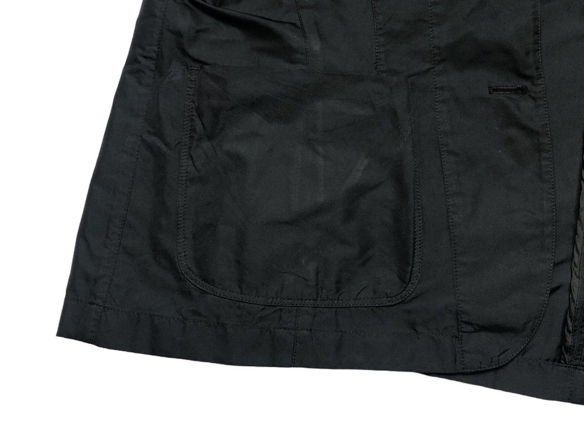 Prada SS07 Prada black tab unlined polyester blazer / jacket Size L / US 10 / IT 46 - 8 Thumbnail