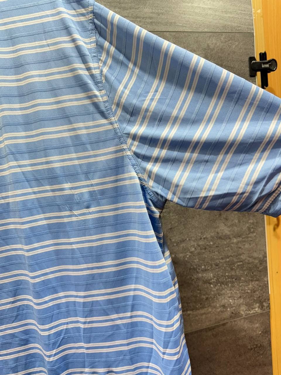 Vintage Nike Team Carolina North Carolina Heels Stadium Striped Polo Size US L / EU 52-54 / 3 - 20 Thumbnail