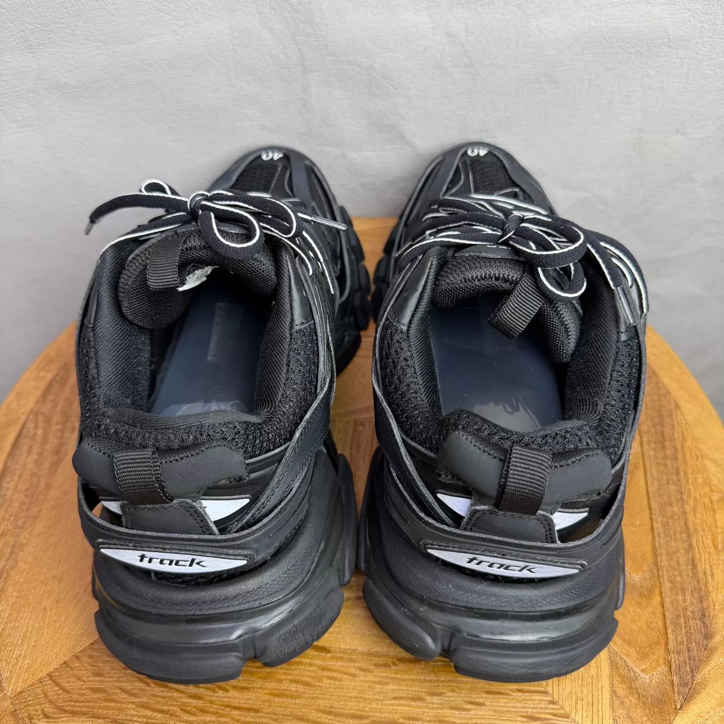 Balenciaga Balenciaga Track Black 40 98 New (No Side Tags, Original Box) Size US 7 / EU 40 - 8 Thumbnail