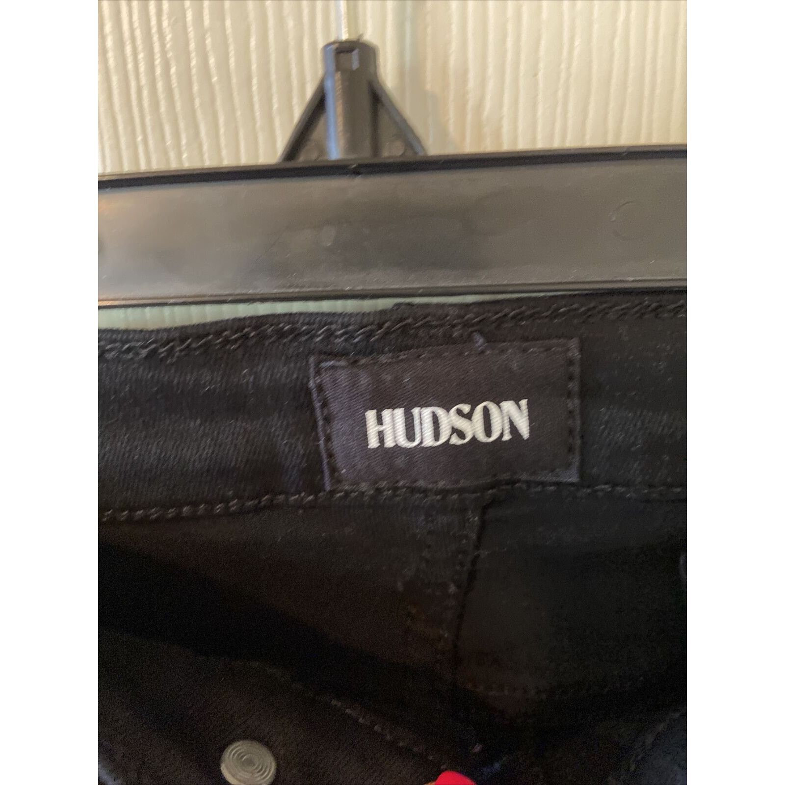 Hudson Hudson Pencil Jean Skirt Mid Rise Robbie Black Coated 25 Size 25" / US 0 / IT 36 - 3 Thumbnail