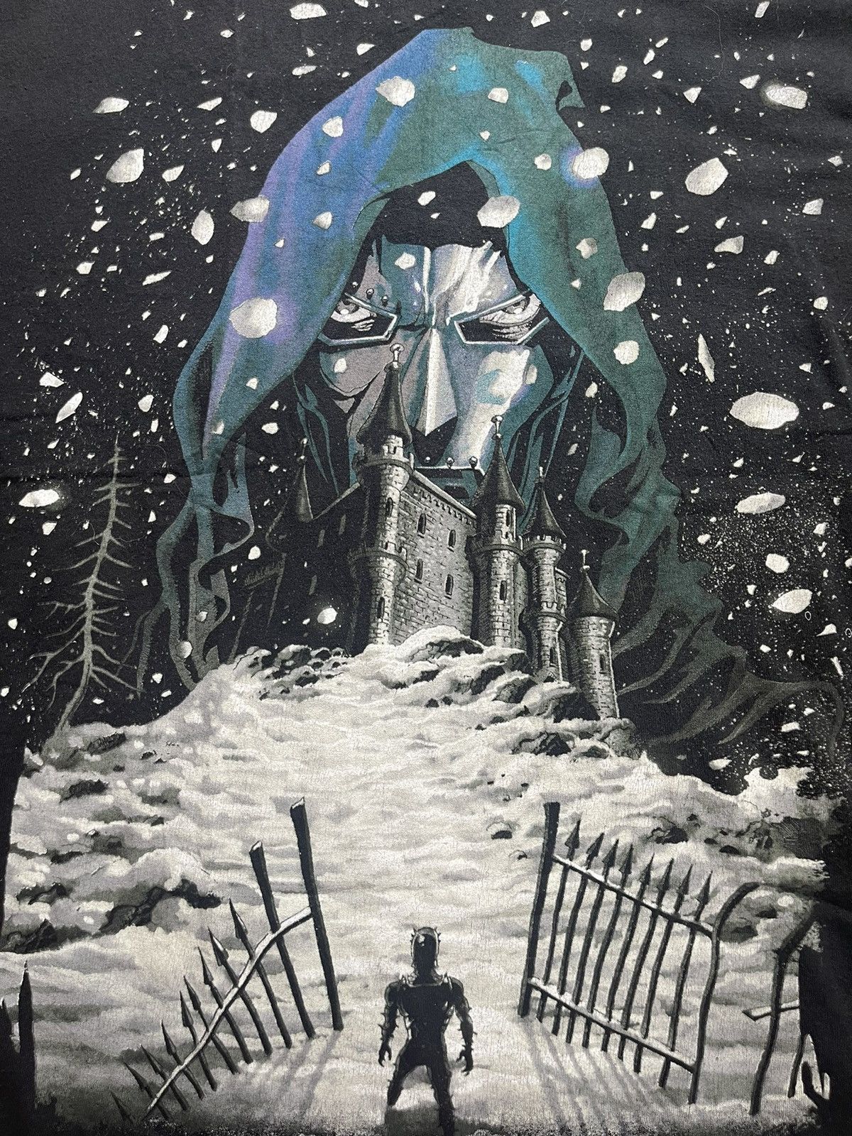Mad Engine × Marvel Comics × Vintage ( Rare ) Marvel Mad Engine Dr.Doom aka Victor Von Doom Size US XL / EU 56 / 4 - 2 Thumbnail