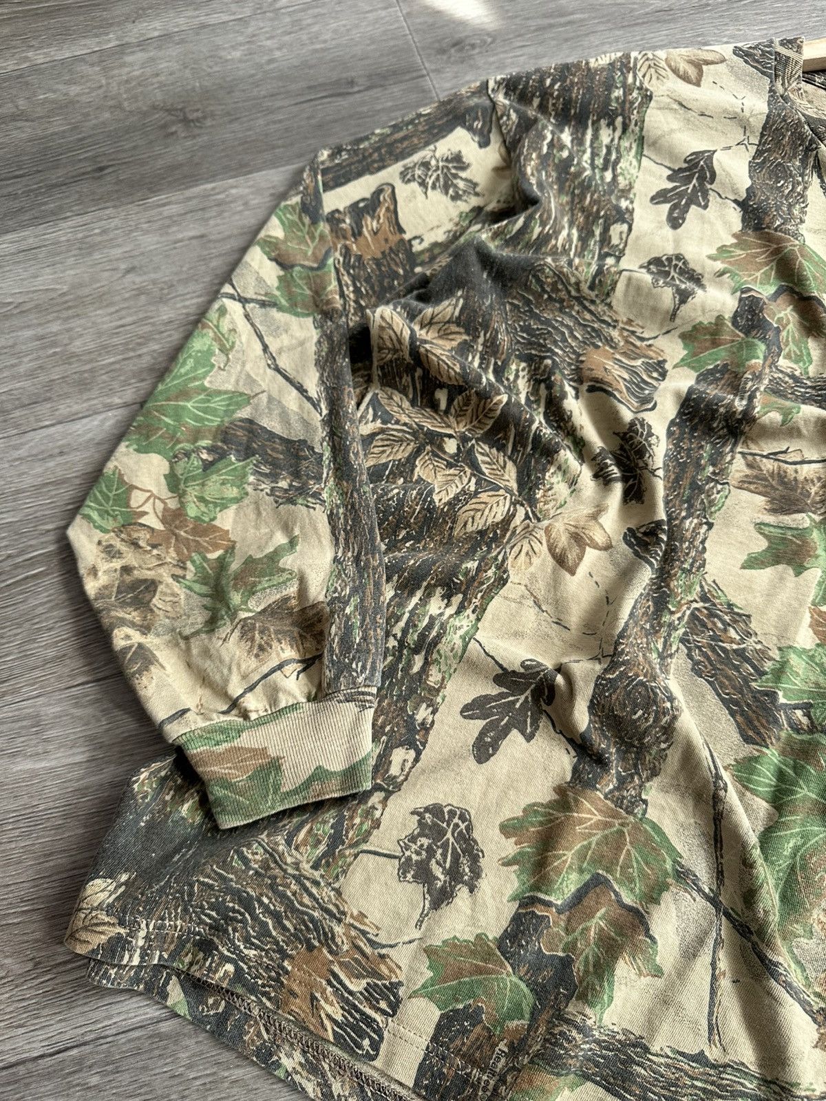 Jerzees 🫧Vintage 90s Jerzees Outdoors Realtree Camo Long Sleeve Size US XL / EU 56 / 4 - 6 Thumbnail