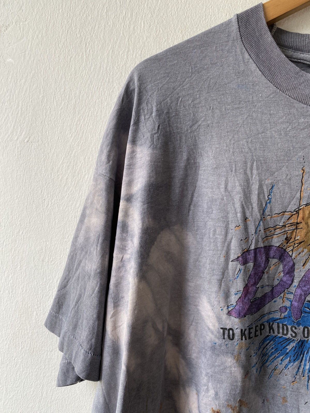 D.A.R.E × Vintage Vintage 80’s D.A.R.E To Keep Kids Off Drugs And Alcohol Tee Size US XXL / EU 58 / 5 - 7 Thumbnail