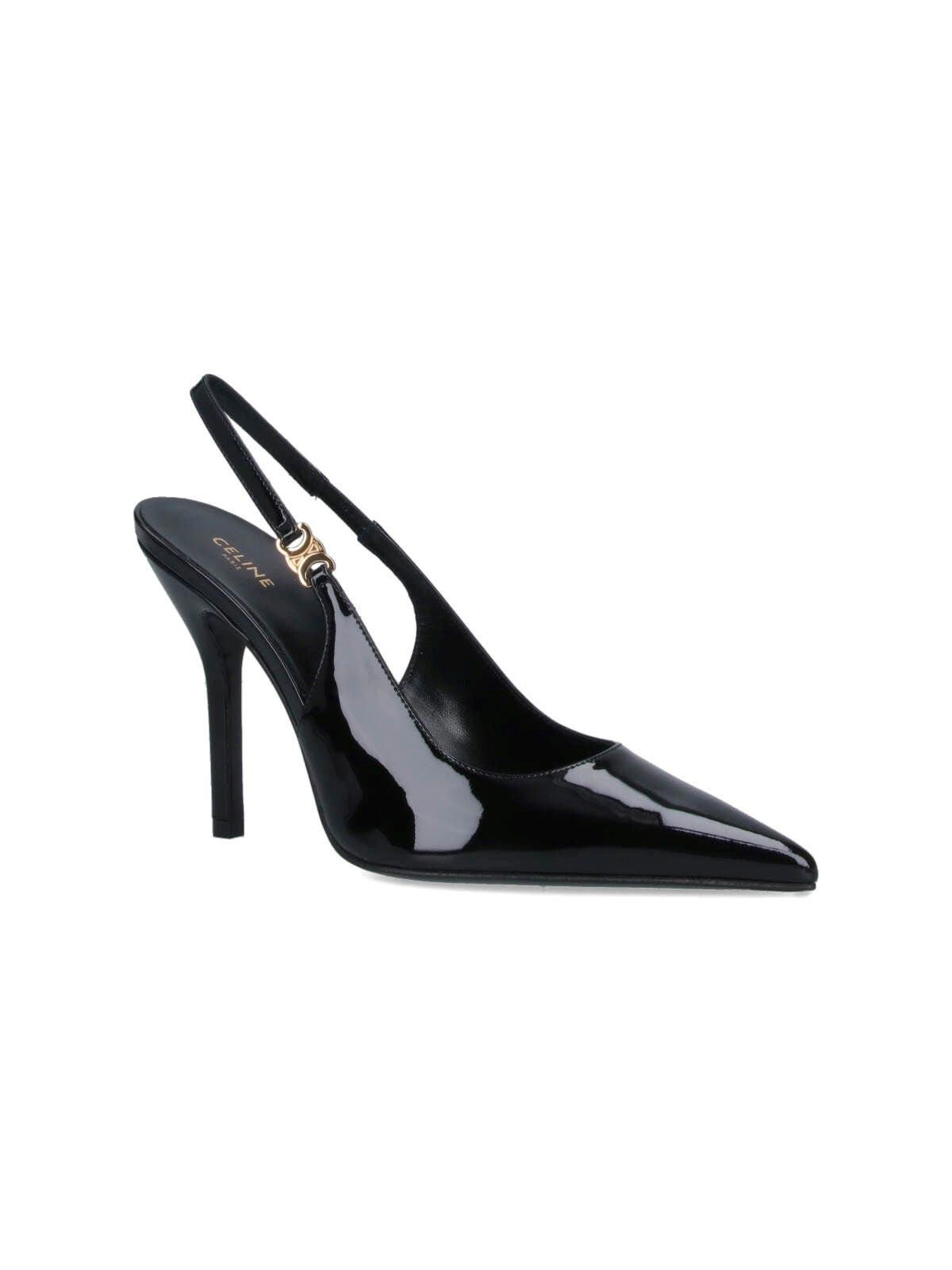 Celine CELINE JUDY TRIOMPHE STILETTO PUMP SIZE 40 Size ONE SIZE - 2 Thumbnail