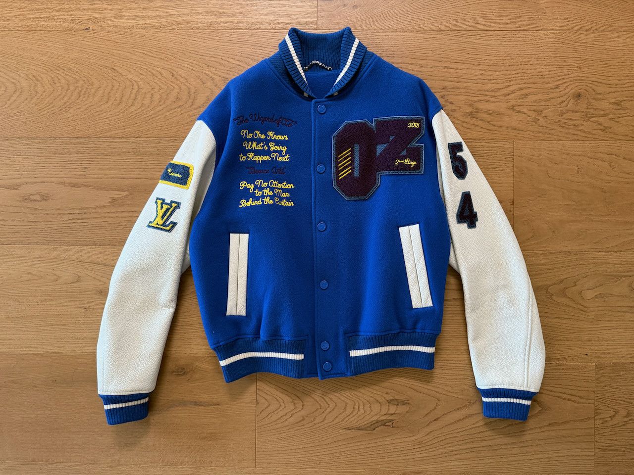 Louis Vuitton Louis Vuitton Oz Varsity Jacket S/S '19 Size US M / EU 48-50 / 2 - 1 Thumbnail