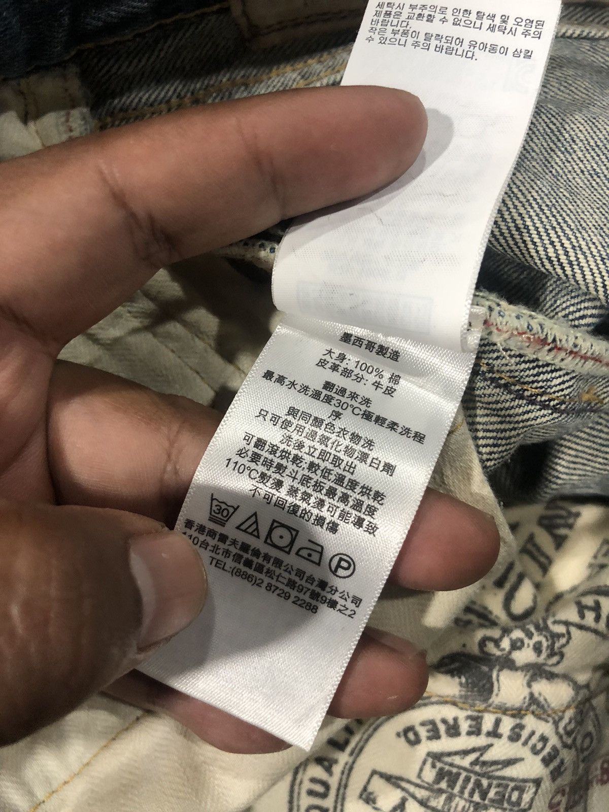Polo Ralph Lauren × Vintage Vintage PRL Ralph Lauren RL Jeans Washedstone Size US 34 / EU 50 - 15 Thumbnail