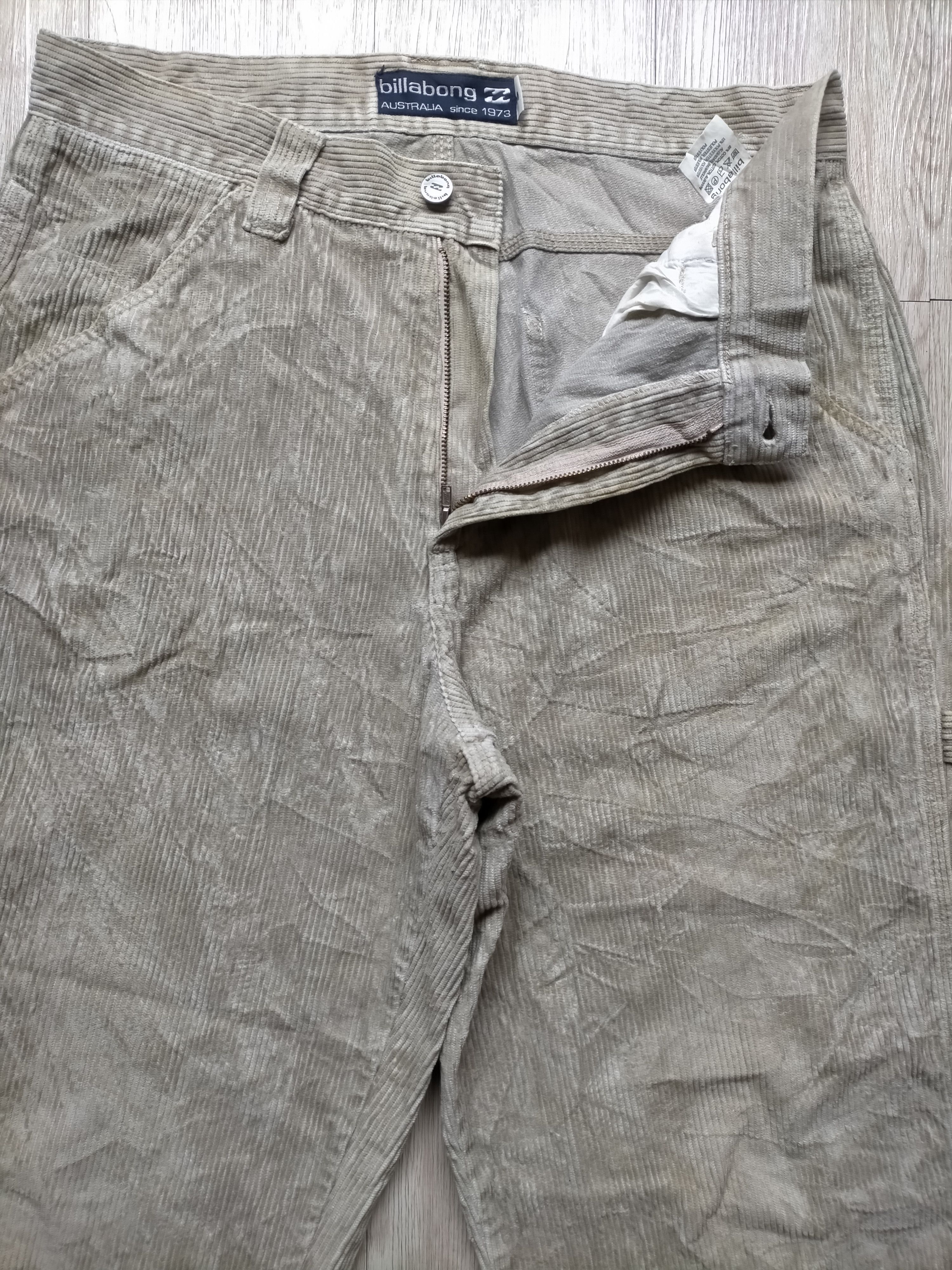 Billabong 90s Billabong Coudroy Carpenter Baggy Pants Size US 34 / EU 50 - 7 Thumbnail