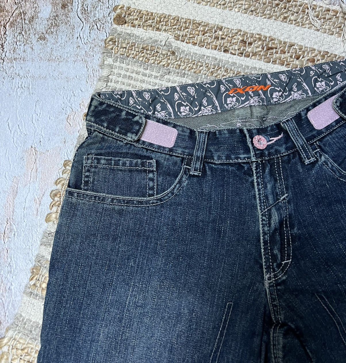 Japanese Brand Vintage Japanese biker denim jeans Size US 30 / EU 46 - 4 Thumbnail