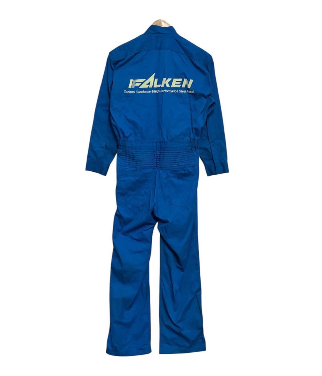 Japanese Brand Vintage Falken Japan Motor Sports Coverall Racing Jacket Size US M / EU 48-50 / 2 - 2 Thumbnail