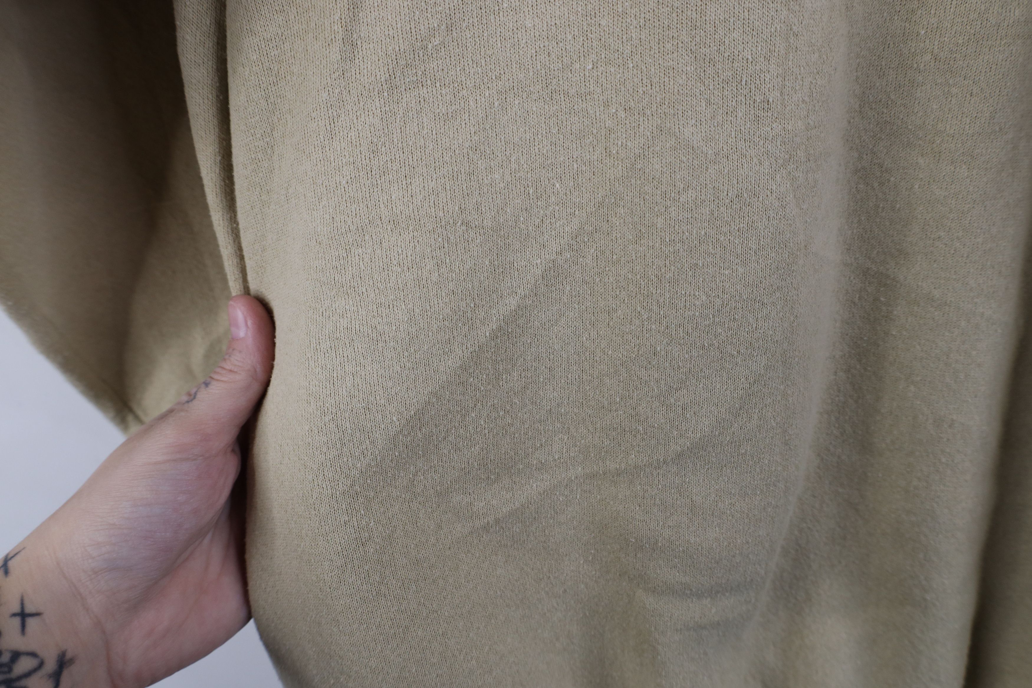 Levi's Vintage 90s Levis Faded Blank Crewneck Sweatshirt Beige USA Size US M / EU 48-50 / 2 - 8 Thumbnail