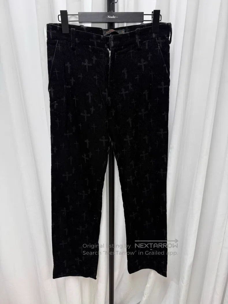 Undercover Undercover size S Witchy cross-stitch velvet long pants Size US 27 - 1 Thumbnail