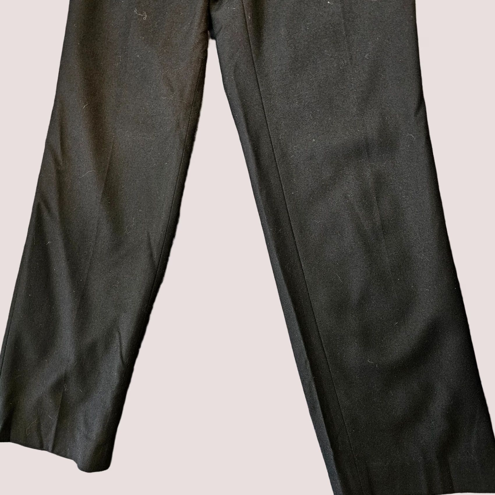 Talbots TALBOTS Pants Women Dress Pants Wool Blend Stretch Black 6 Regular Straight 30.5 In Inseam Italy Size 28" / US 6 / IT 42 - 1 Thumbnail