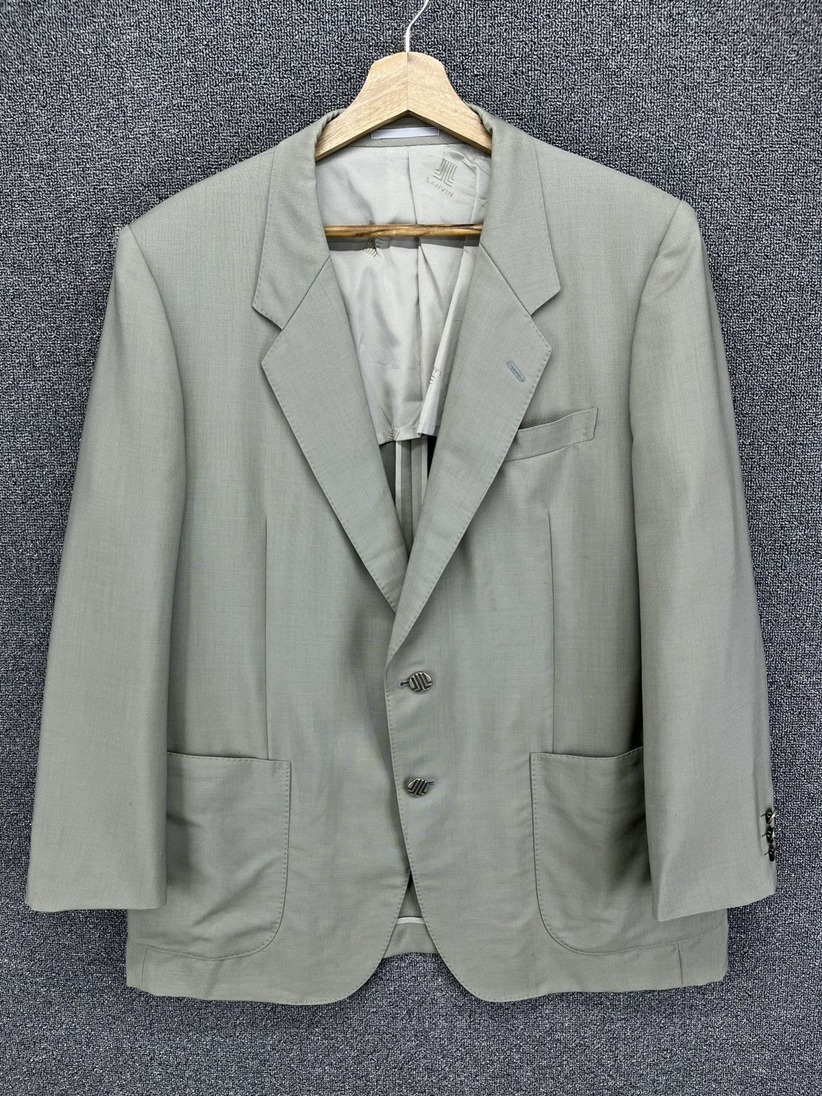 Vintage Lanvin Paris Rare Wool Blazer Coat Jacket
