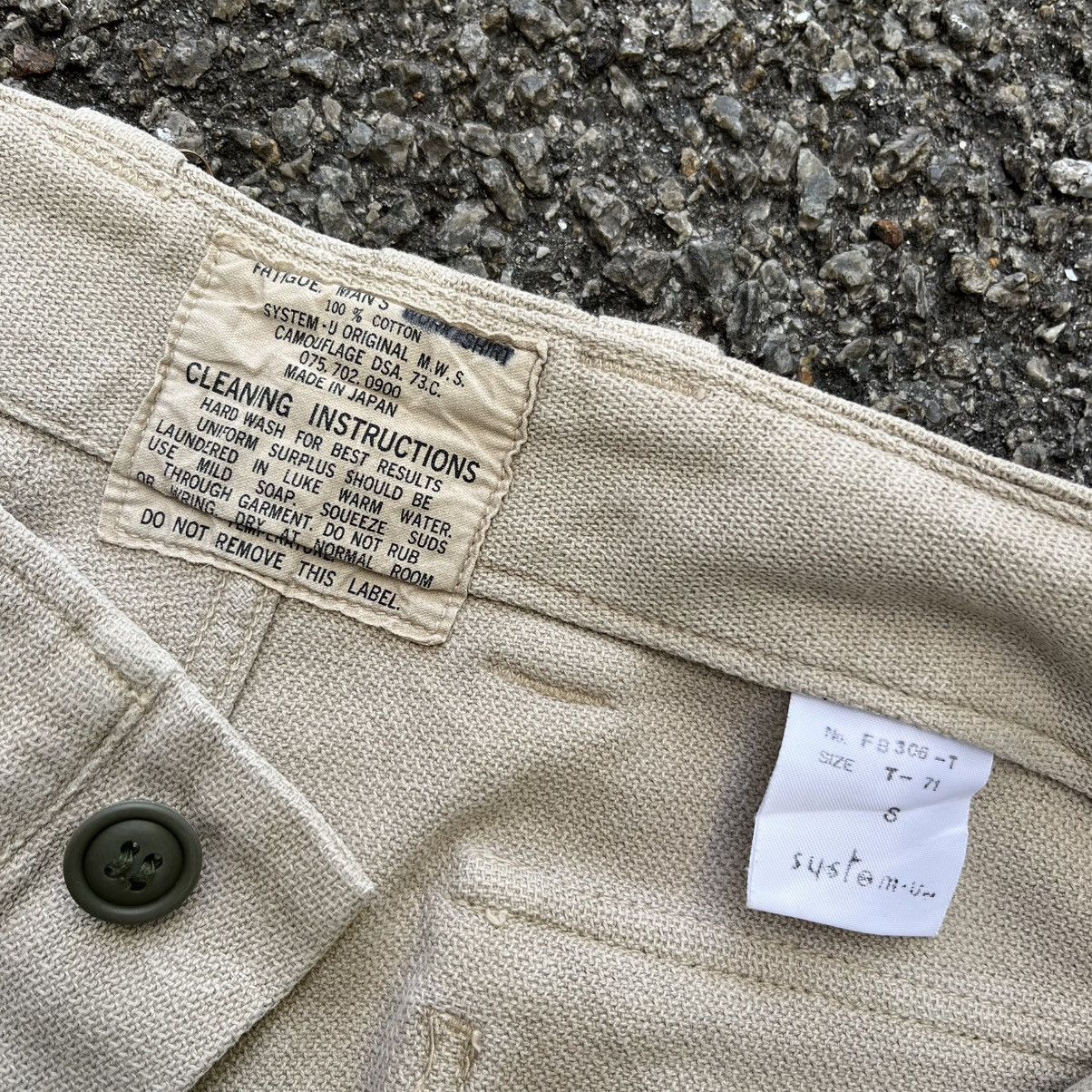 Engineered Garments Japanese Workwear System U Fatigue Pants Long Length Size US 31 - 7 Thumbnail