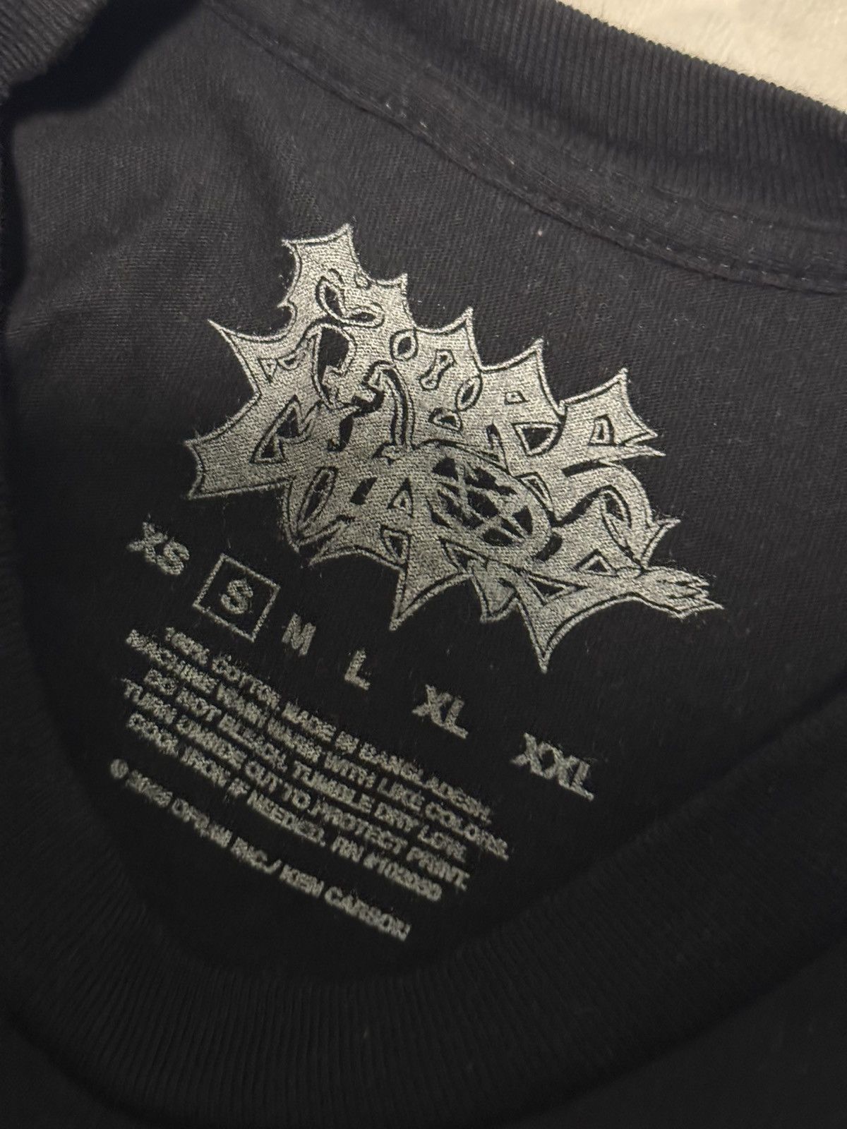 Ed Hardy × Ken Carson Ed Hardy X Ken Carson ‘More Chaos’ Black T-Shirt Size US S / EU 44-46 / 1 - 3 Thumbnail