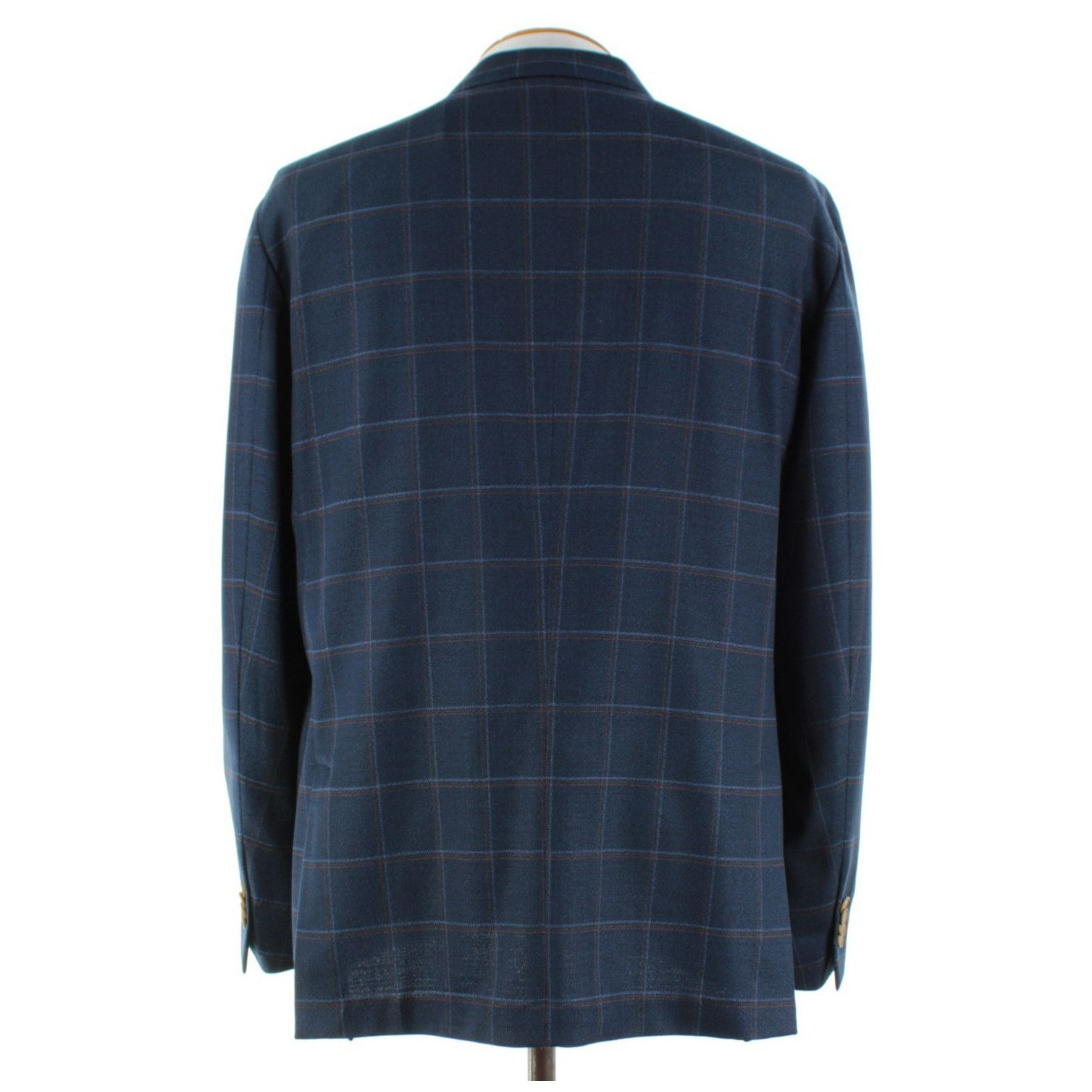 Luciano Barbera Luciano Barbera Sport Coat Size 46 US in Blue Size 46R - 5 Thumbnail