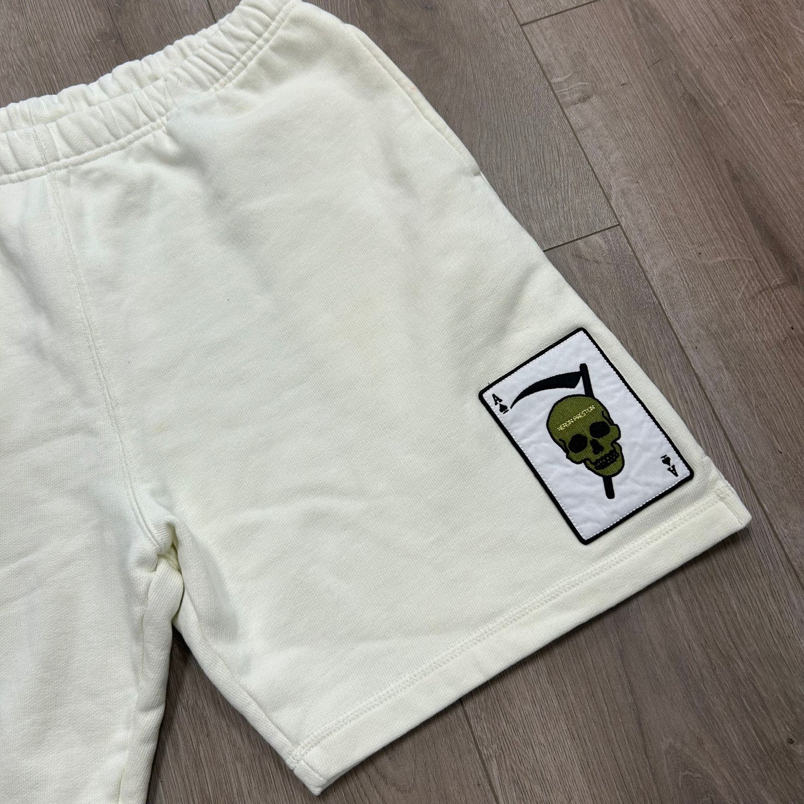 Heron Preston Heron Preston Racing Sweat Shorts White Size Large L B4 Size US 30 / EU 46 - 3 Thumbnail