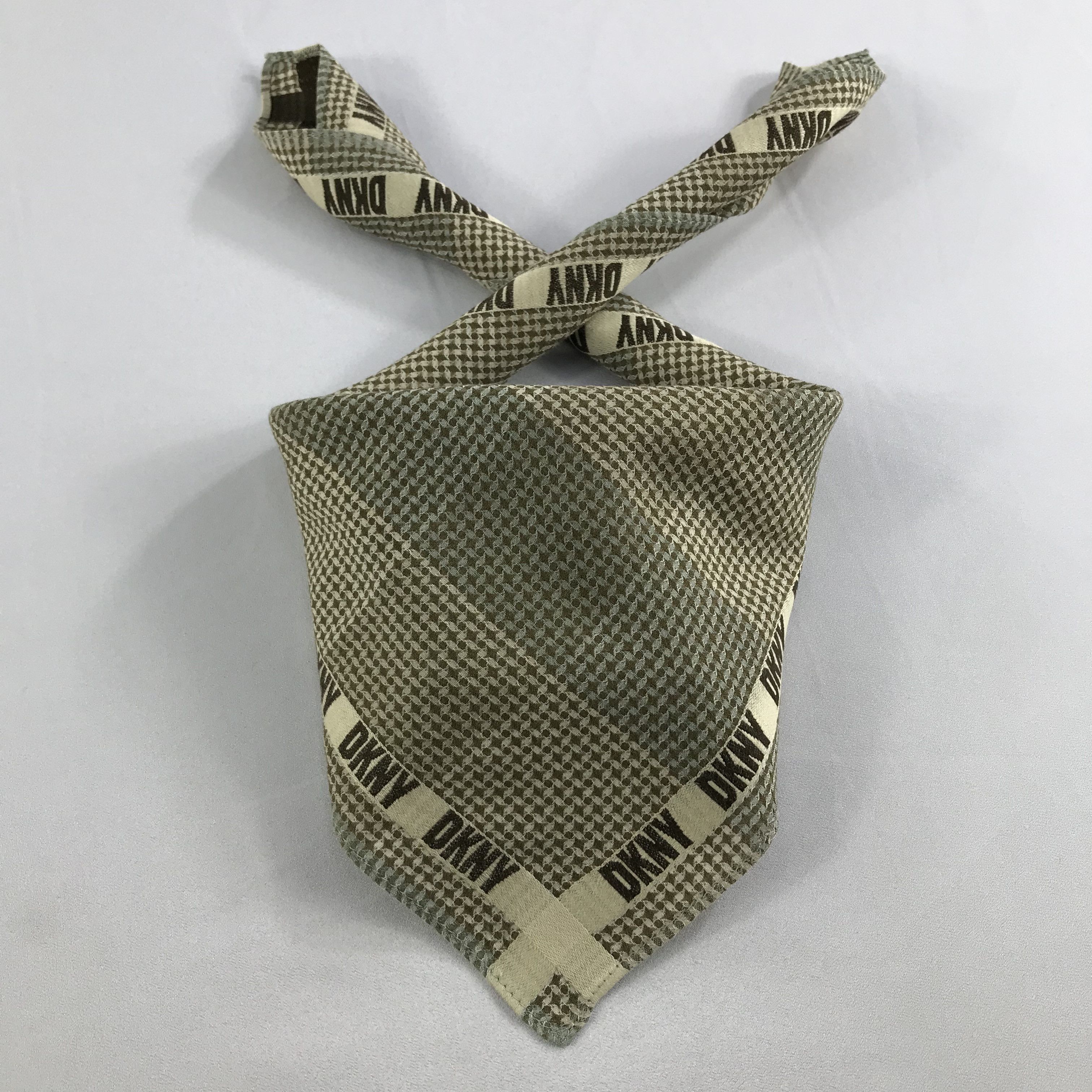 DKNY × Vintage DKNY Bandana / Handkerchief / Neckerchief - S2613 Size ONE SIZE - 3 Thumbnail