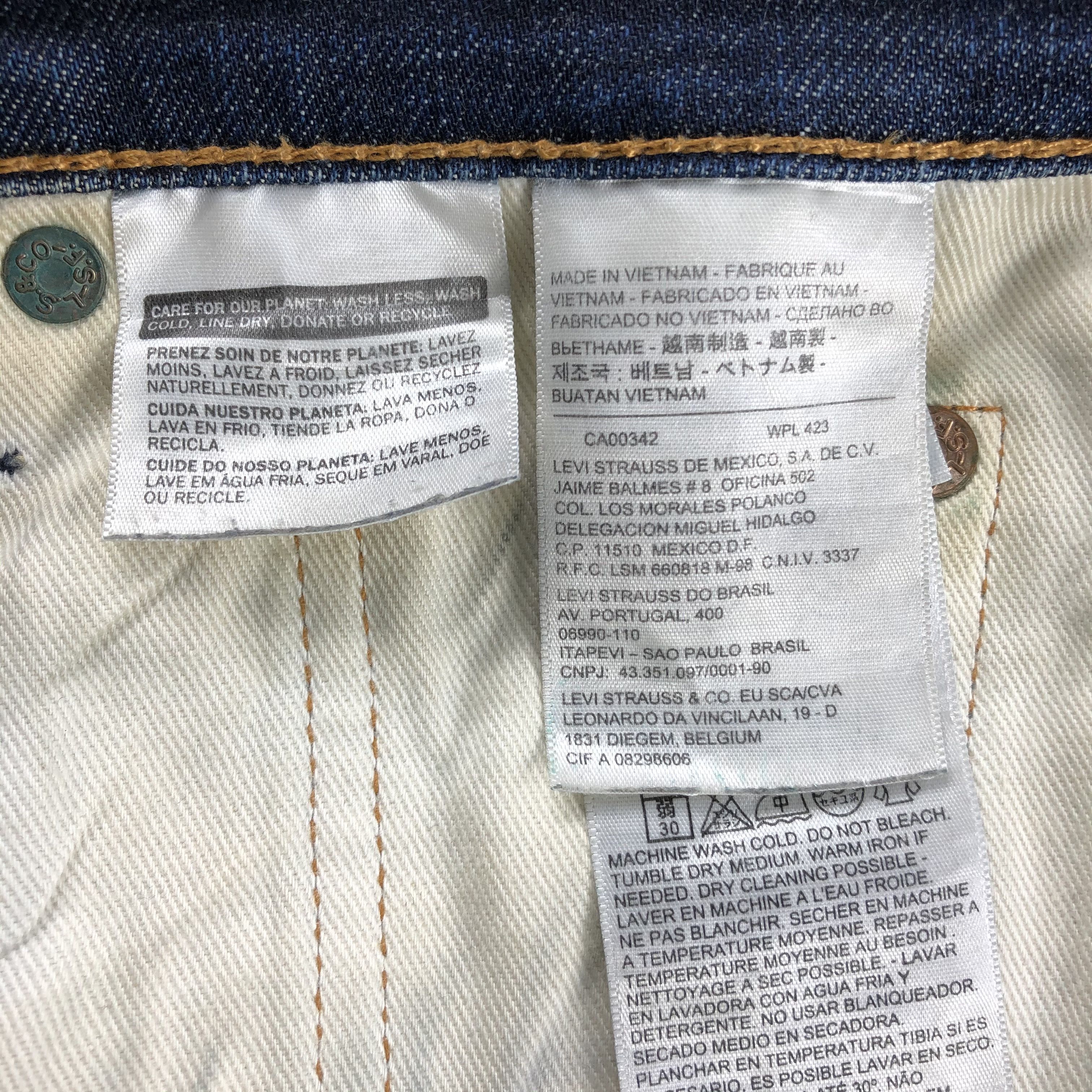 Levi's × Vintage Vintage Levis 511 Jeans-JM1409 Size US 30 / EU 46 - 8 Thumbnail