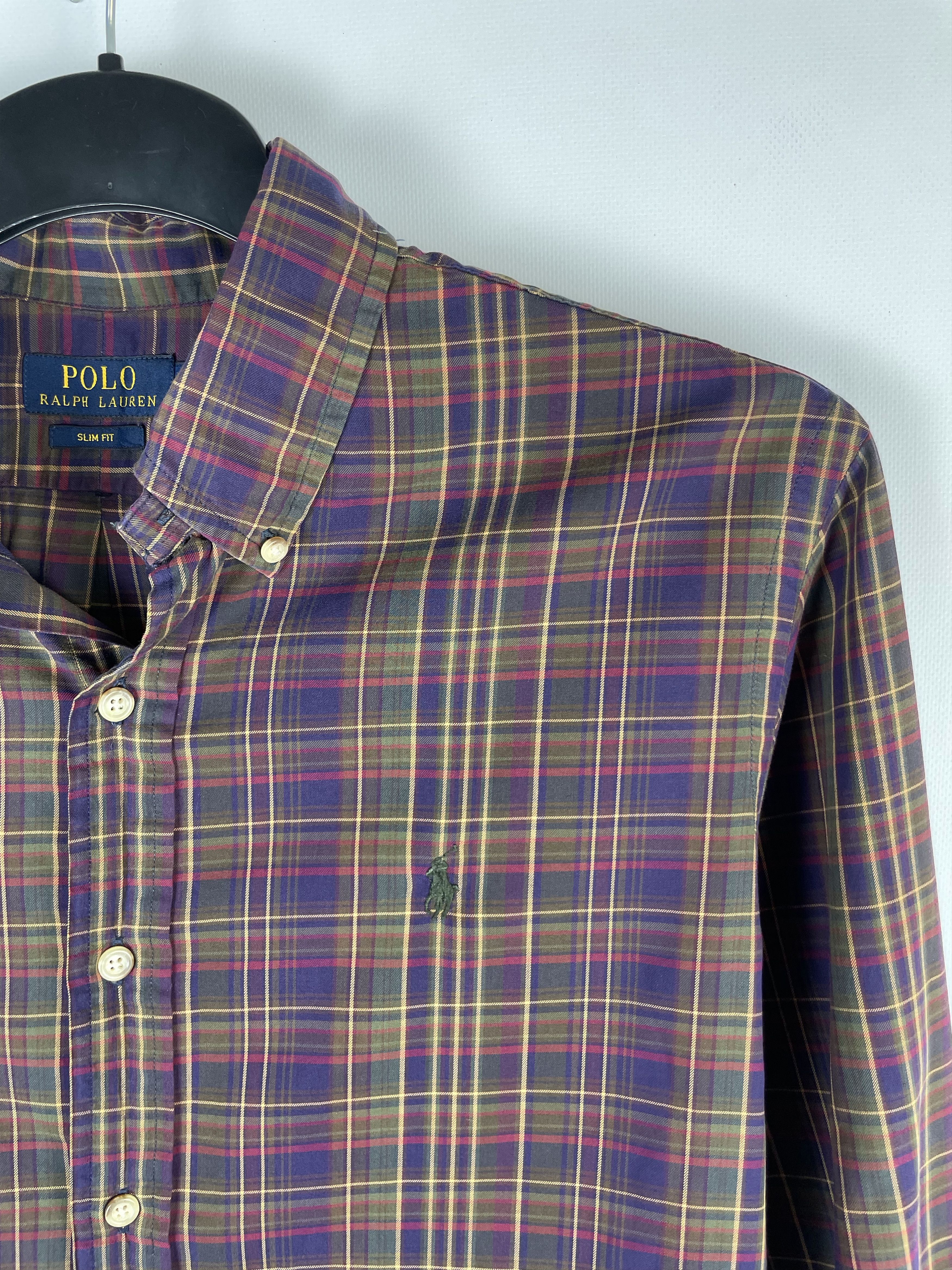 Flannel Flannel Polo Ralph Lauren Vintage Mens Shirt Size US L / EU 52-54 / 3 - 4 Thumbnail