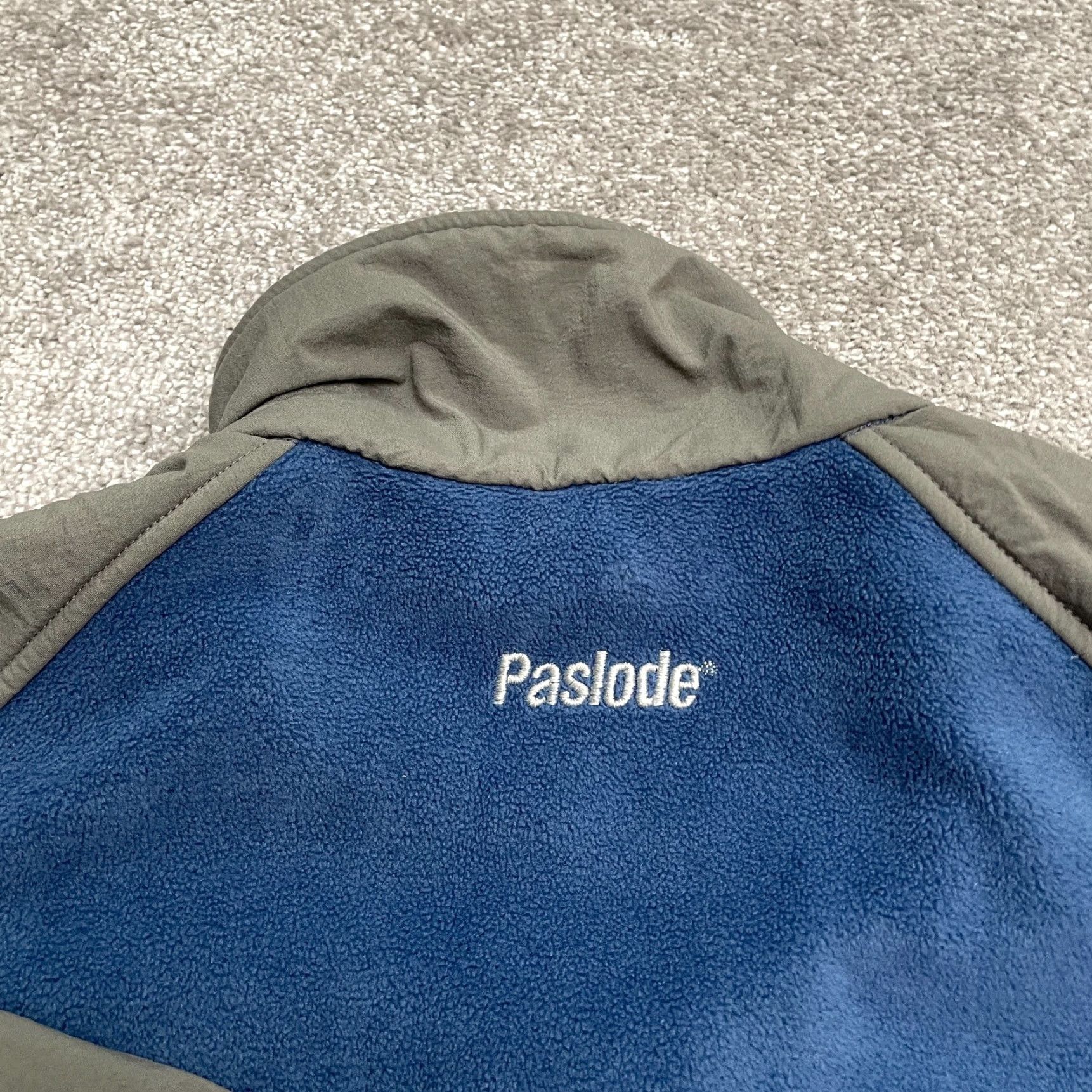Vintage Columbia Jacket Mens Large Blue Gray Paslode Pine Ridge Fleece Full Zip Outdoor Size US L / EU 52-54 / 3 - 5 Thumbnail
