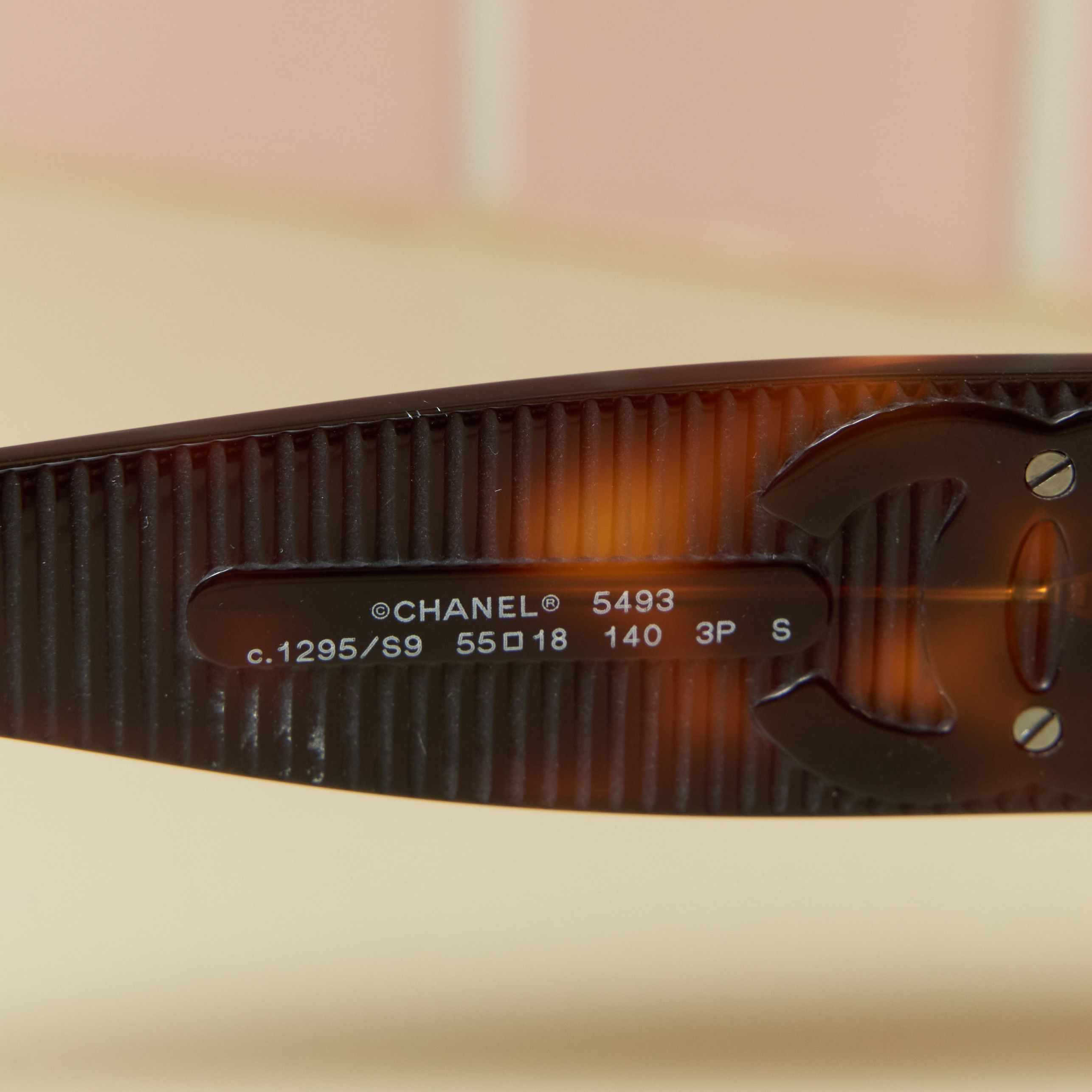 Chanel CHANEL 0CH5493 1295S9 Sunglasses Size ONE SIZE - 4 Thumbnail