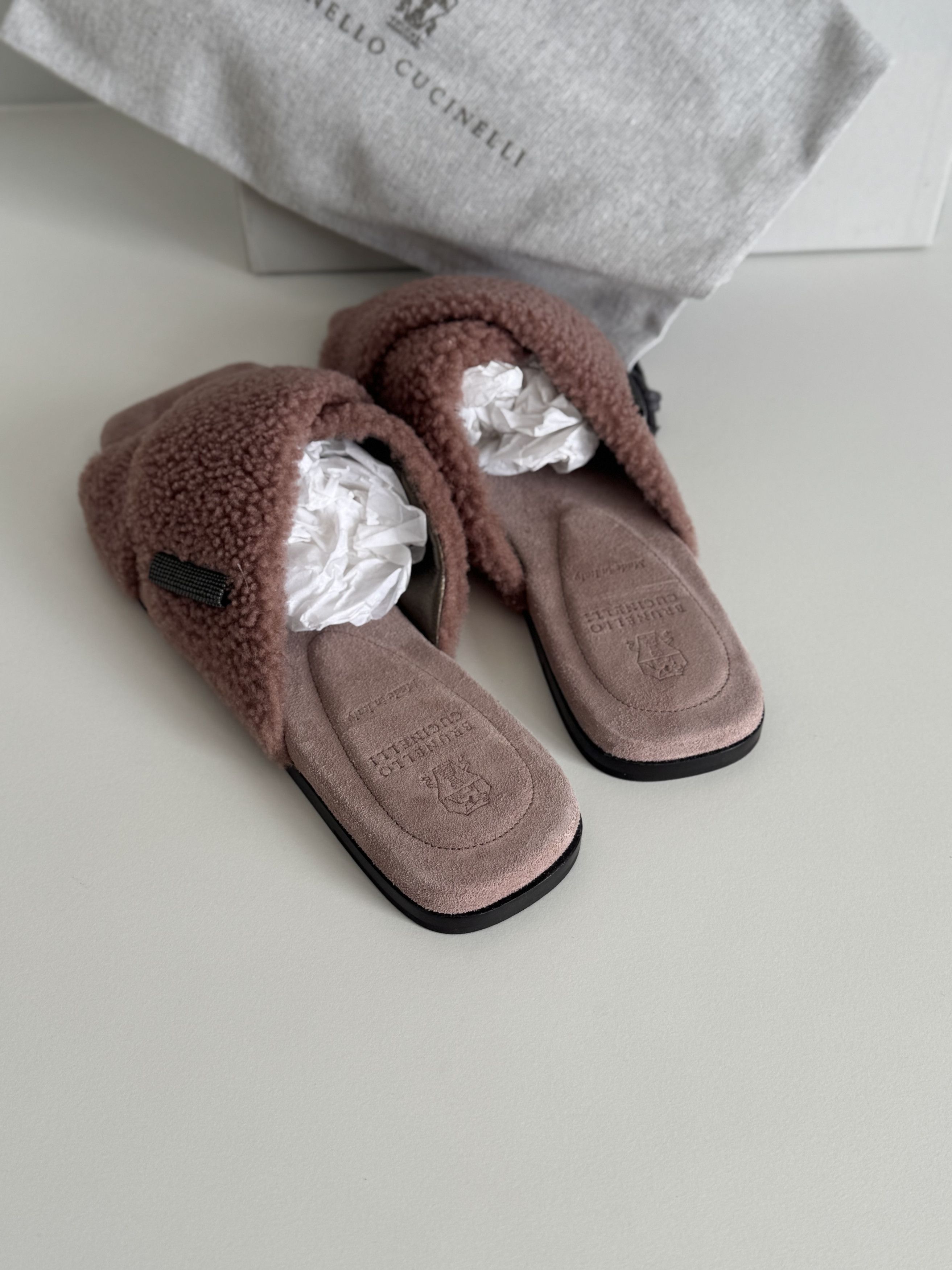 Brunello Cucinelli Brunello Cucinelli Mules | size 37 | new Size US 7 / IT 37 - 11 Thumbnail