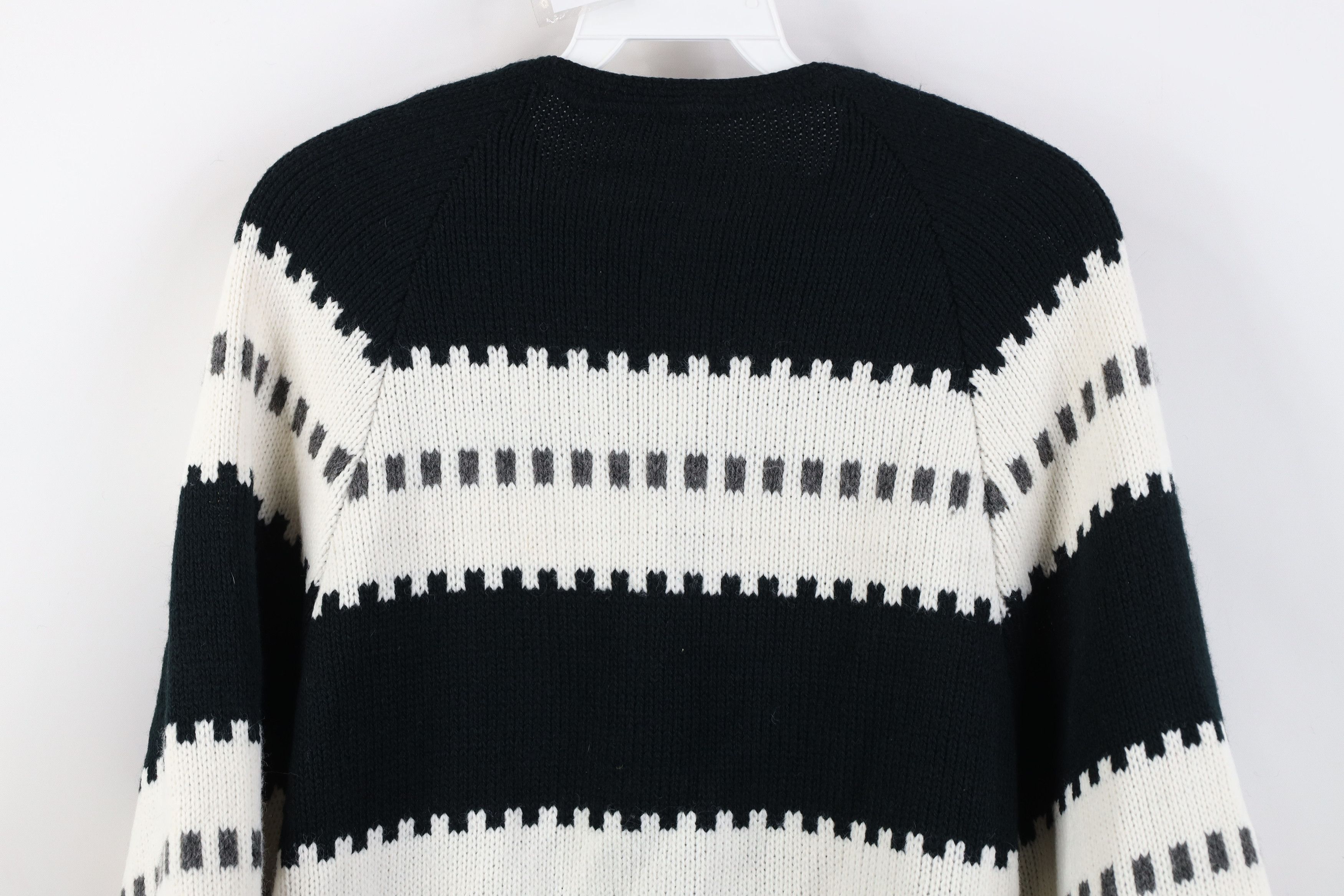 Vintage Vtg 70s Streetwear Cardigan Sweater Poncho Cape Boho Chic Size ONE SIZE - 10 Thumbnail