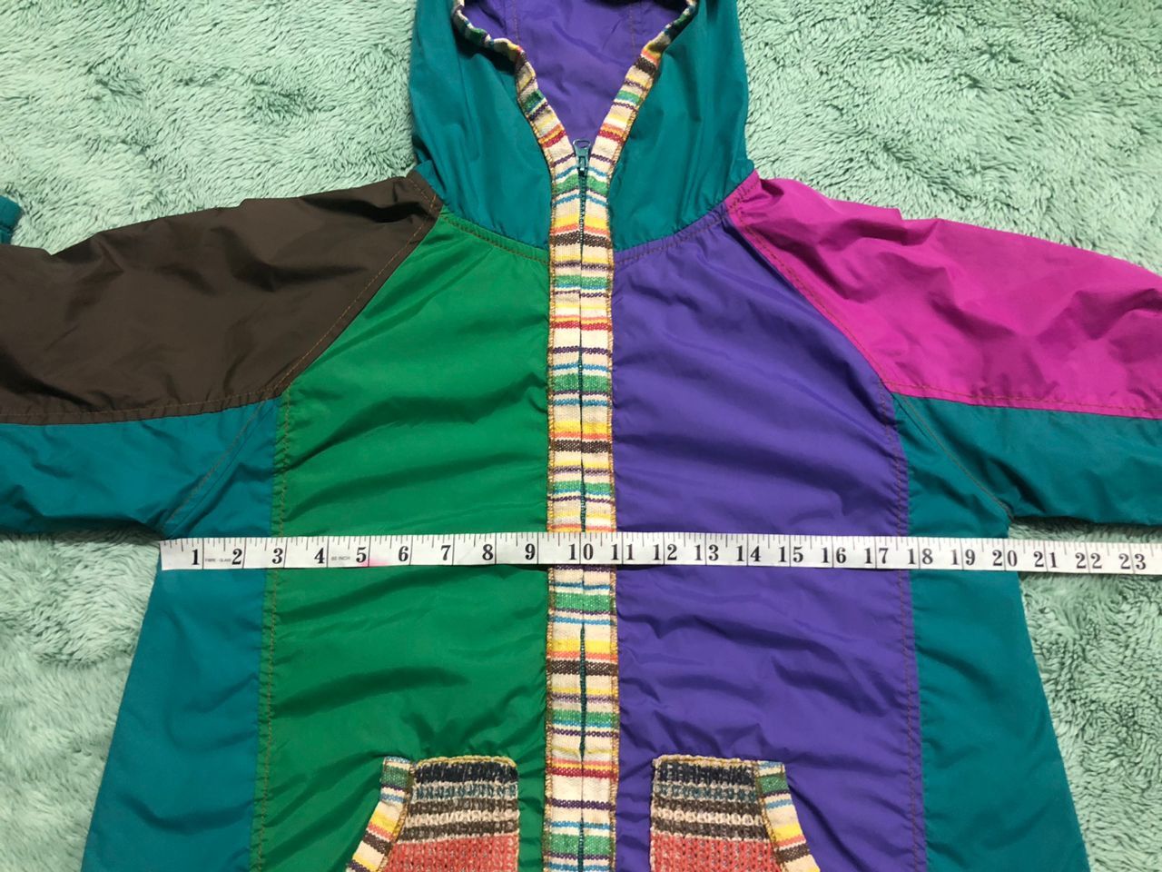 Japanese Brand JAPANESE BRAND ANTIBALISTIC MULTICOLOR LIGHT JACKET HOODIE Size US M / EU 48-50 / 2 - 18 Thumbnail