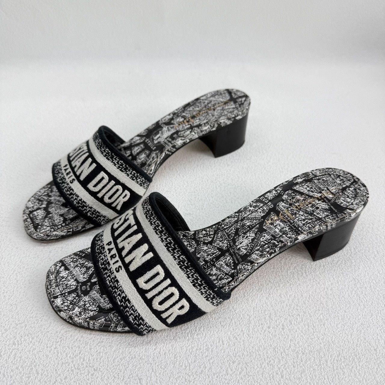 Dior Dior Black Sandals us_6-5 Women Size US 6.5 / IT 36.5 - 1 Thumbnail