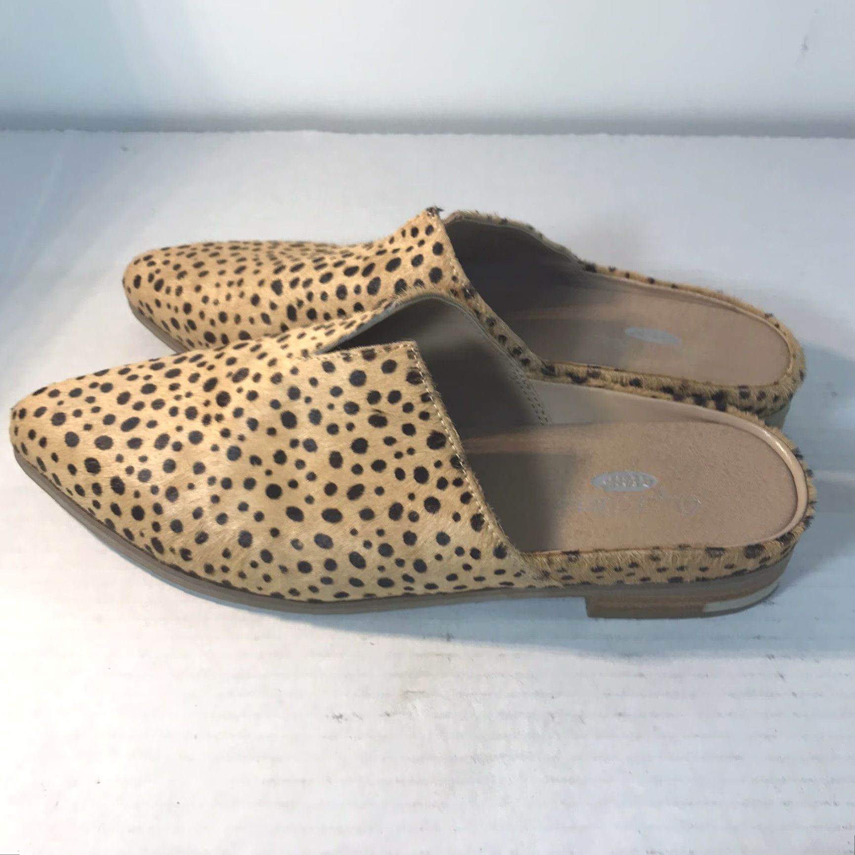 Vintage VINTAGE Dr. Scholl's Womens Slide Sandal Size 6.5M Faux Fur Animal Print Bohemian Flip-Flop Size US 6.5 / IT 36.5 - 2 Thumbnail