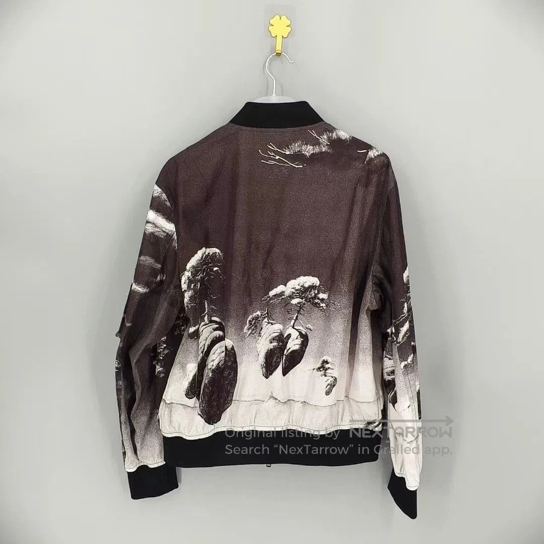 Valentino Valentino Black White Landscape Print Jacket. Size US S / EU 44-46 / 1 - 2 Thumbnail