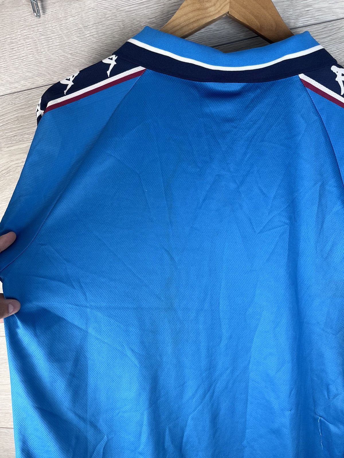 Kappa Vintage football T-shirt Kappa FC Manchester City size S Size US S / EU 44-46 / 1 - 18 Thumbnail