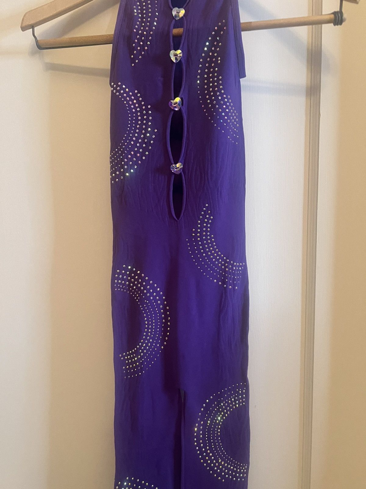 Poster Girl ONE SIZE PURPLE poster, girl jumpsuit Size 26" / US 2 / IT 38 - 11 Thumbnail