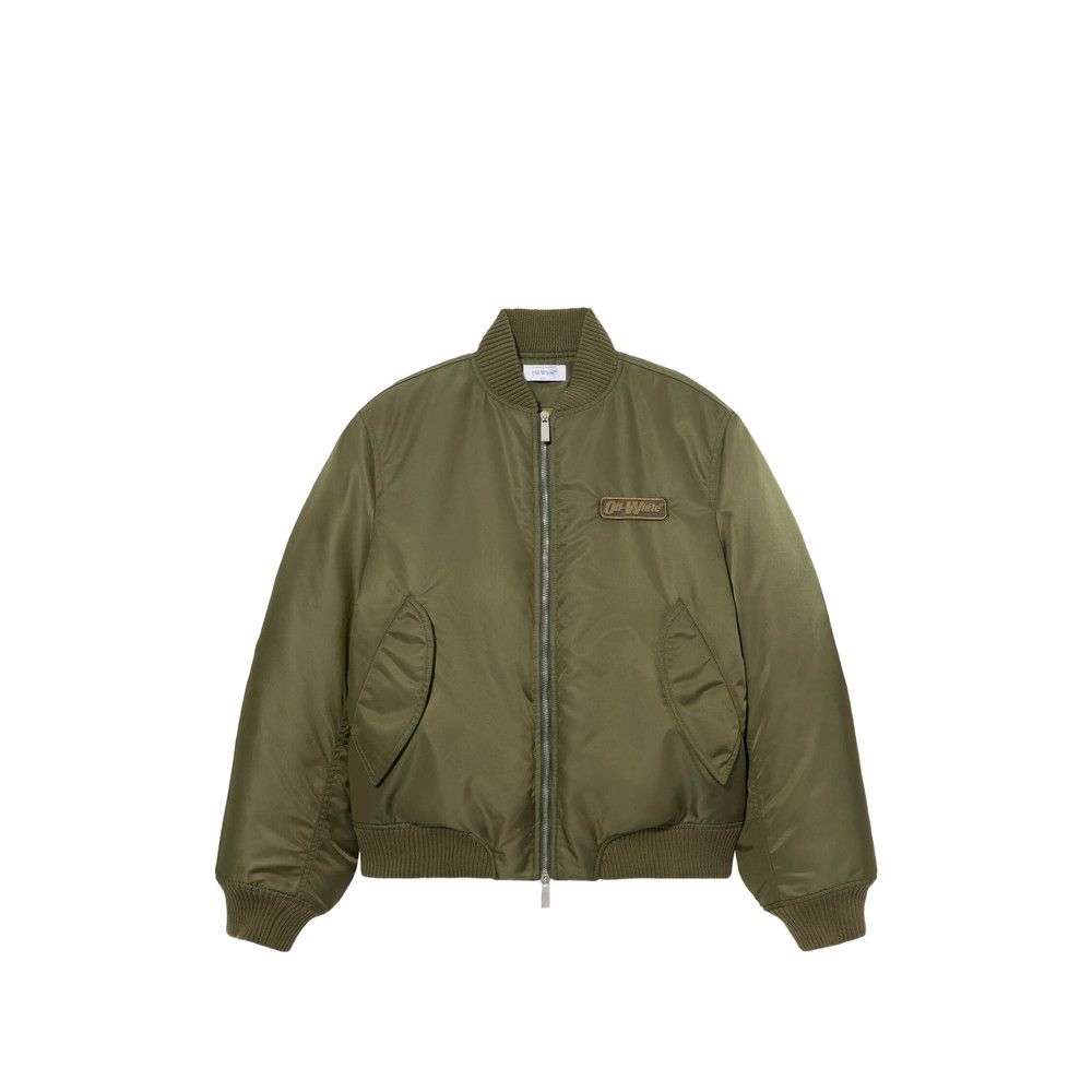 Off-White Off-white GREEN Jackets - Bomber Jackets Size XS / US 0-2 / IT 36-38 - 1 Thumbnail